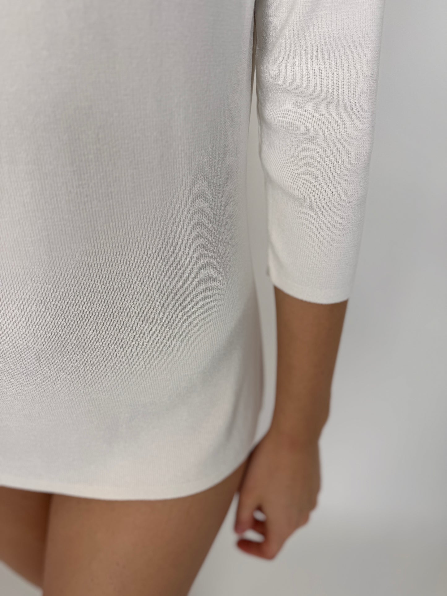 Bluză albă italiană cu aplicații delicate transparente