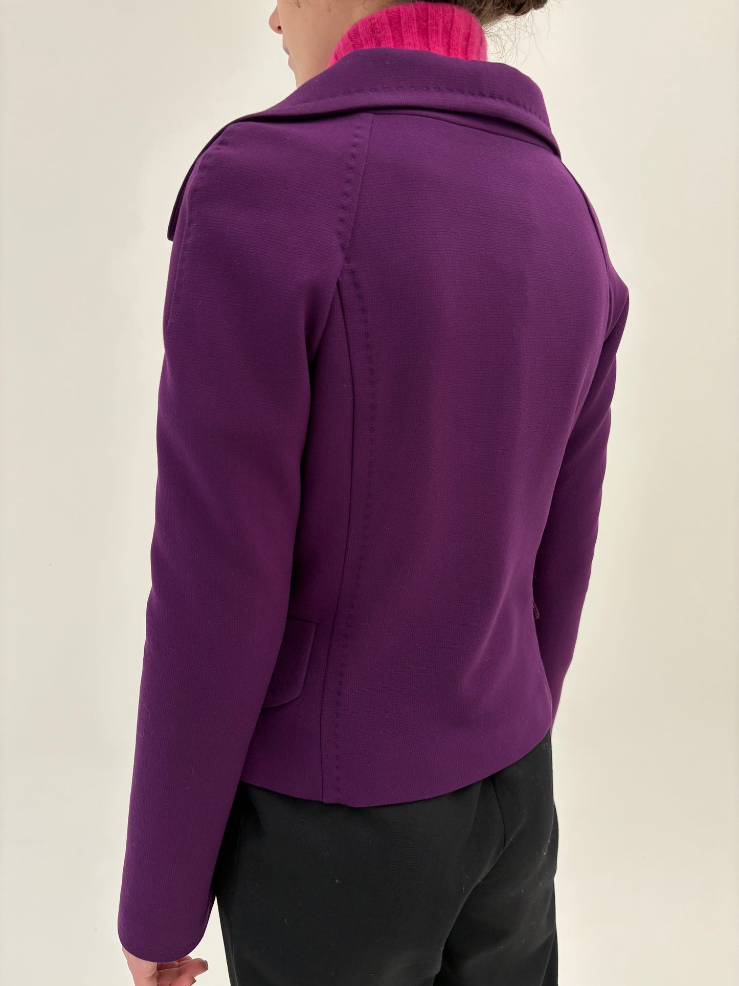 Sacou cambrat Dolce& Gabbana aubergine