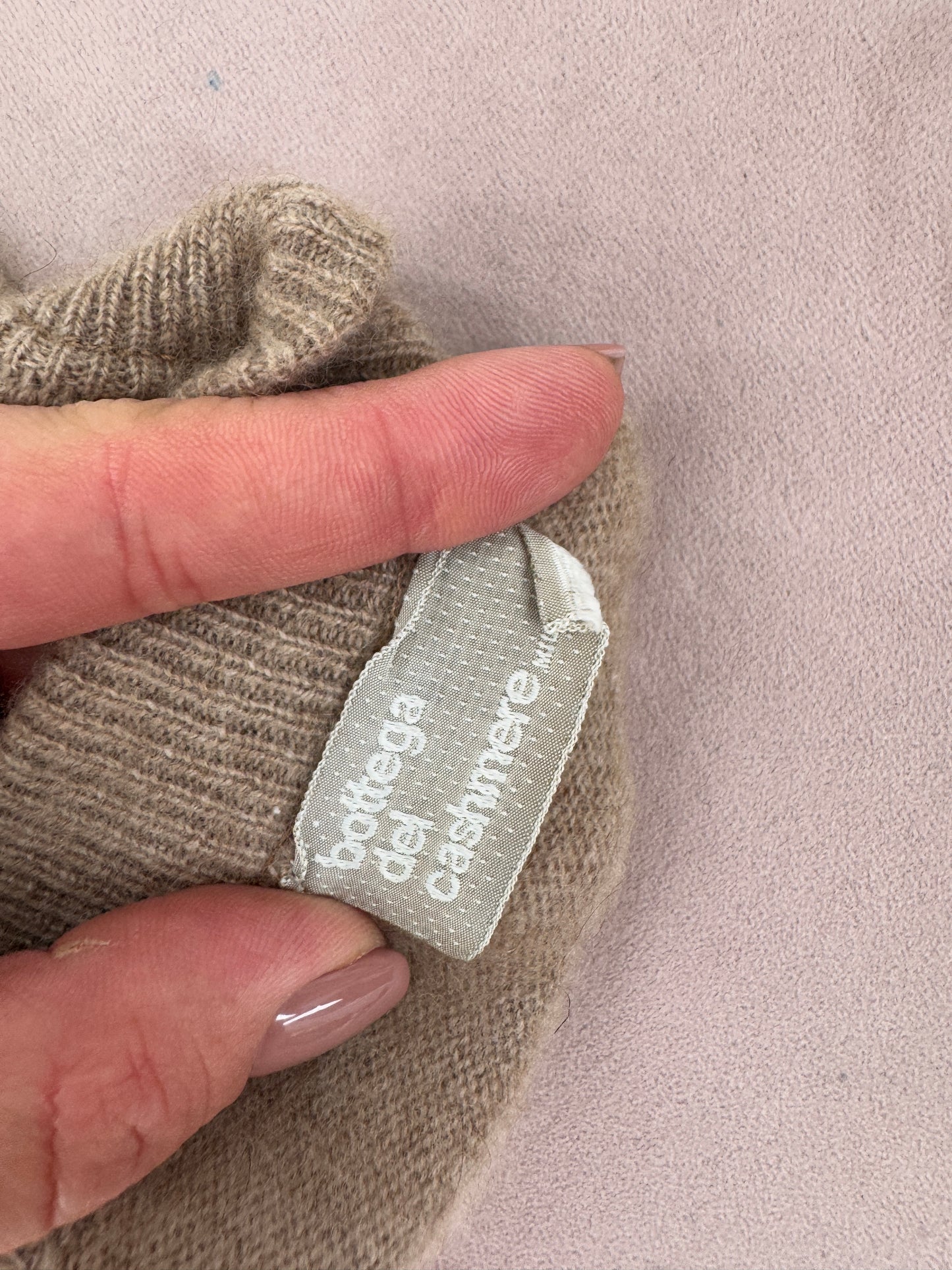 Pulover lung de brand Luxury italian de tricotaje din cașmir multiply