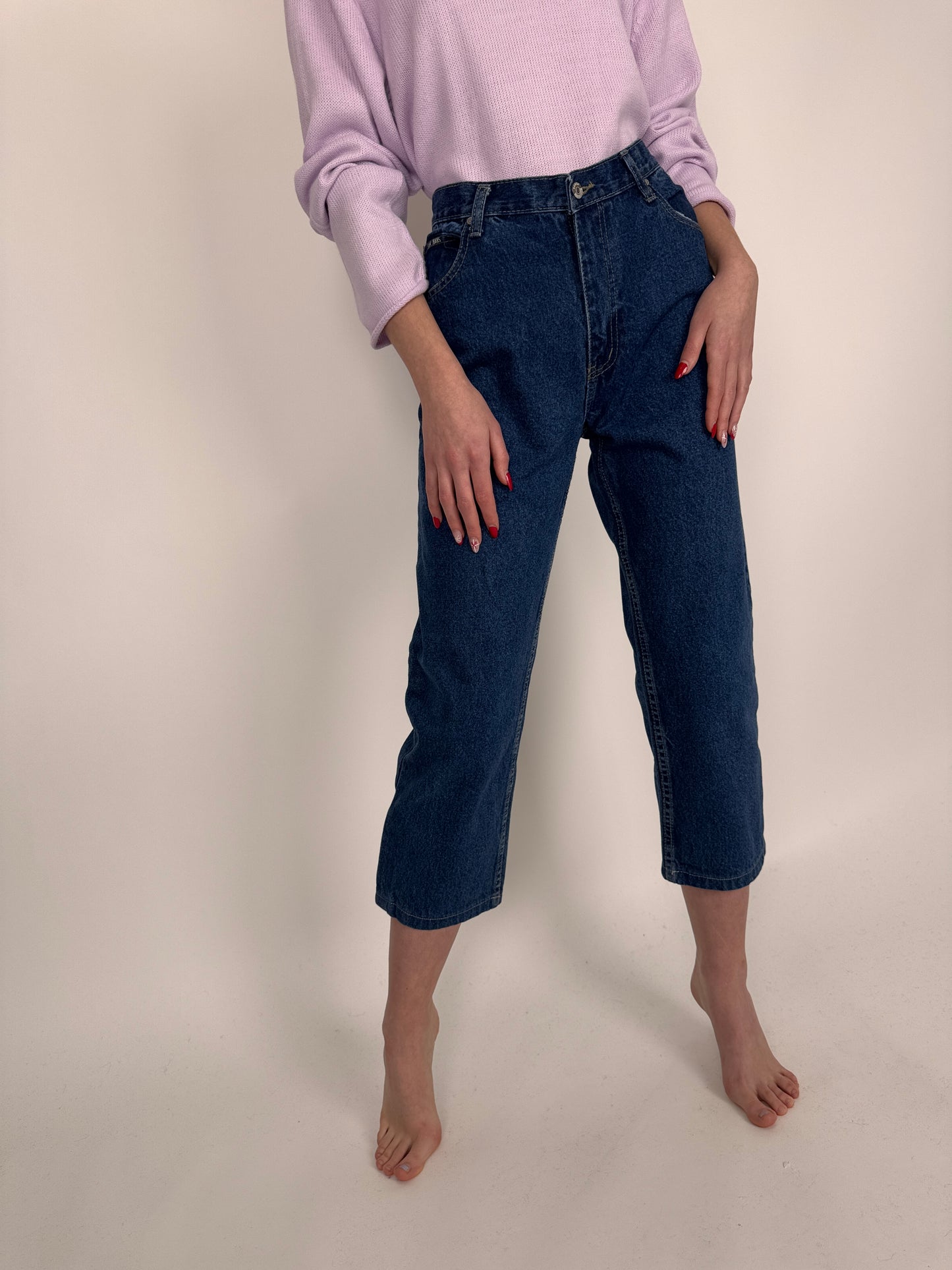 Jeanși vintage premium clasic fit & wash