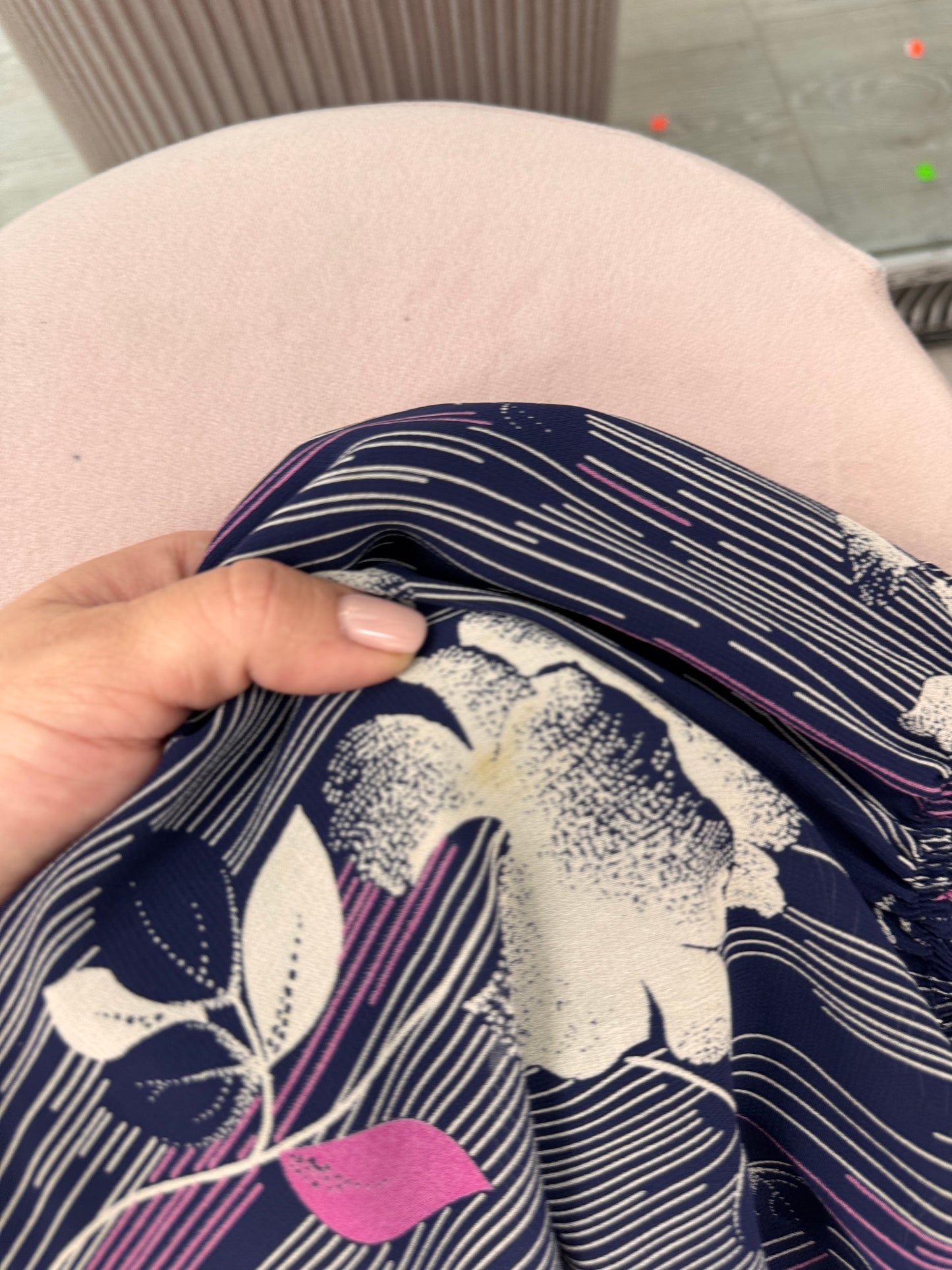 Rochie vintage din mătase naturală cu talie marcată elastică