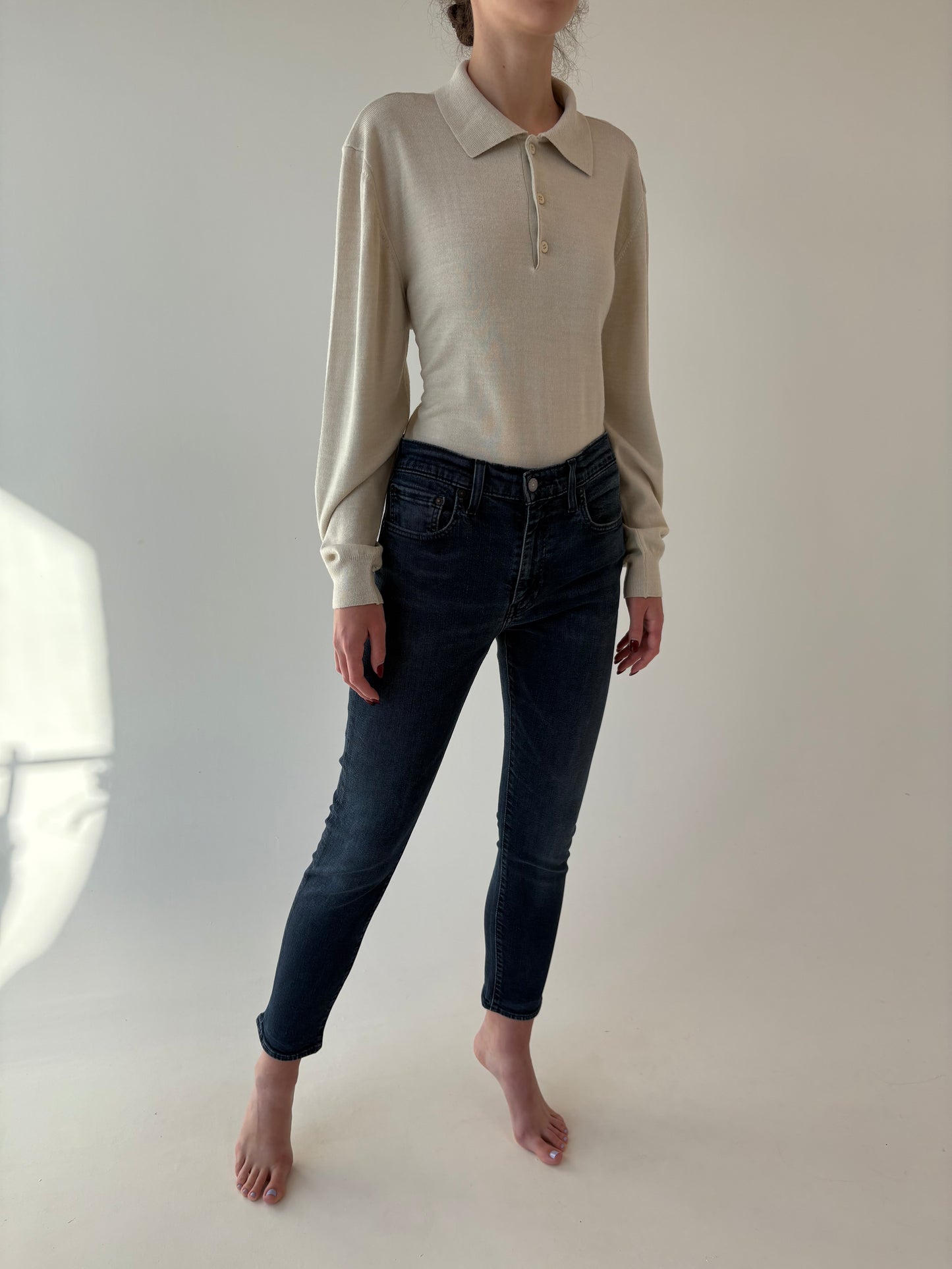 Jeans Levi’s dark wash modelatori model 512