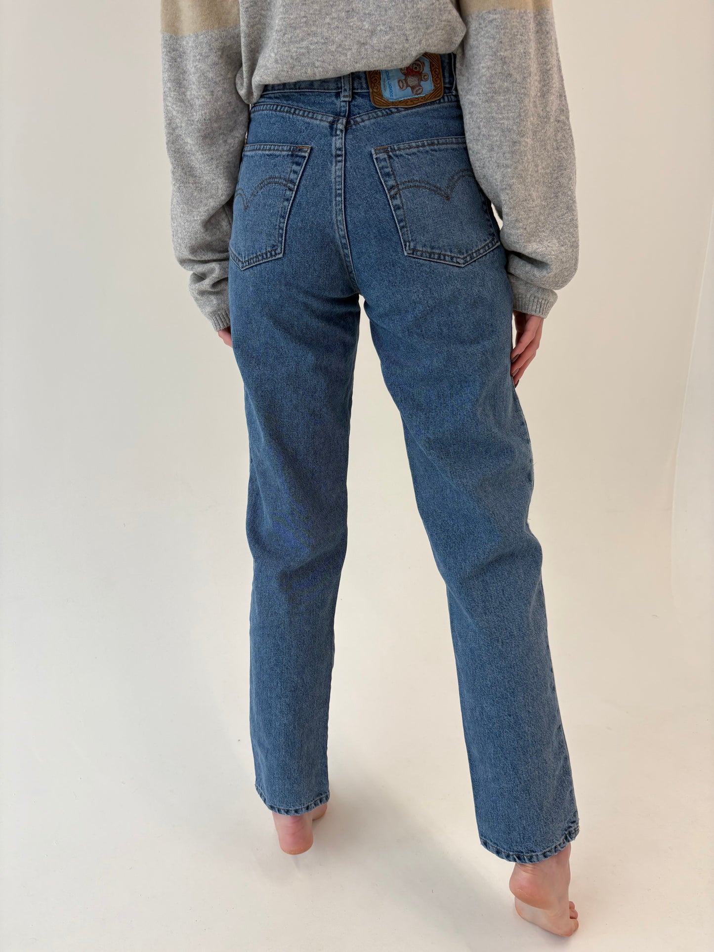 Jeans vintage premium tall Patchwork classic wash