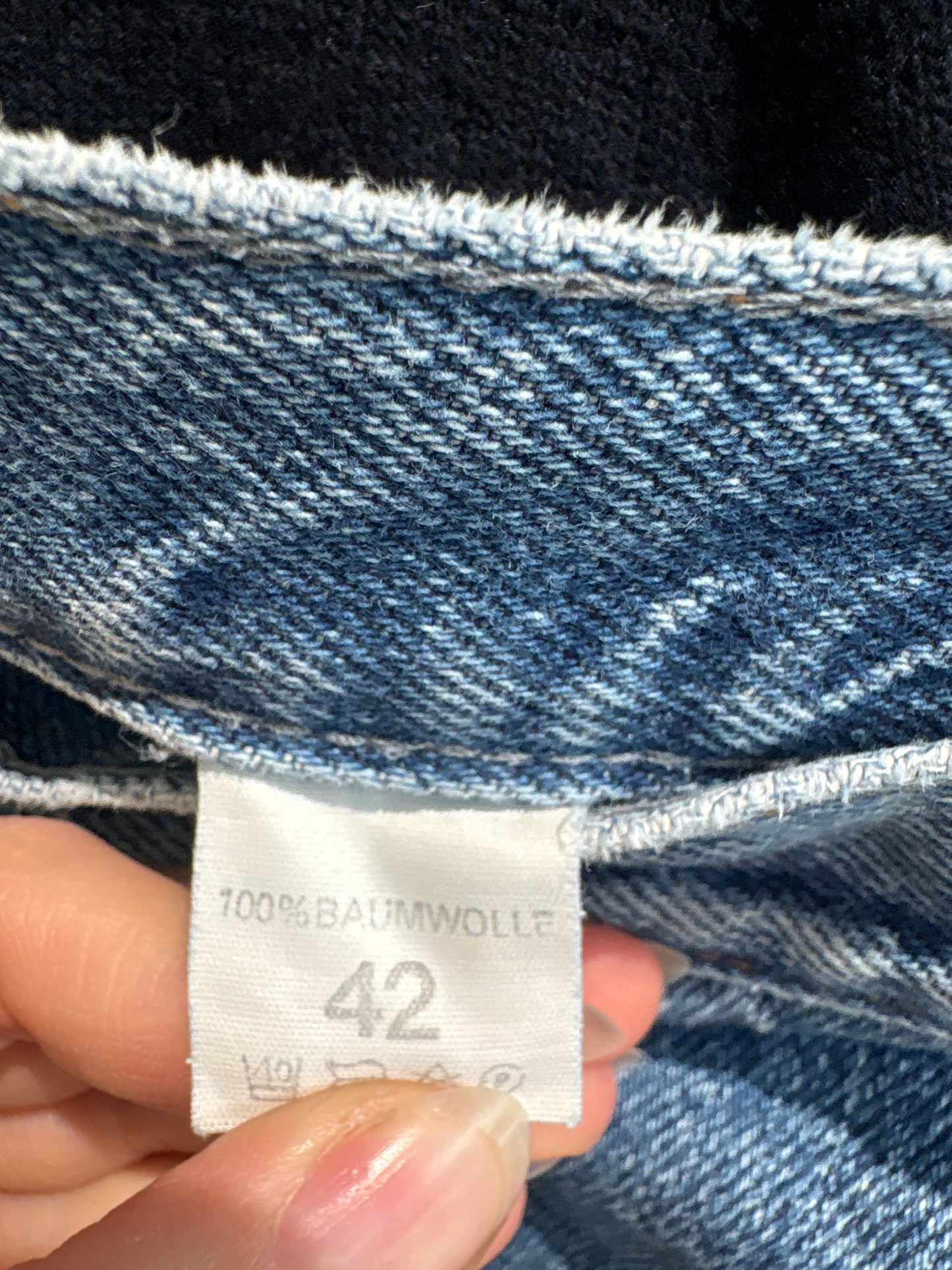 Jeans premium vintage cu talie ultra înaltă mom fit tall classic wash