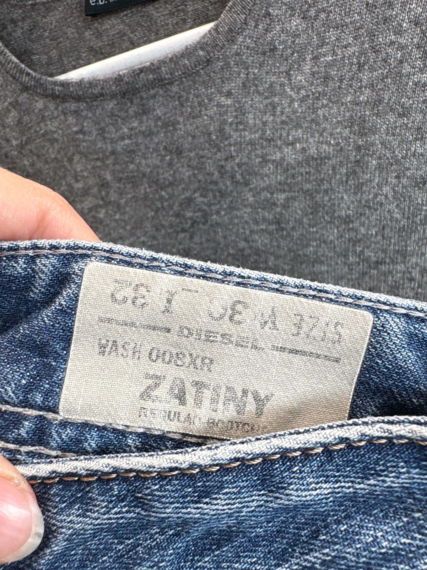 Jeans luxury Diesel evazat clasic wash