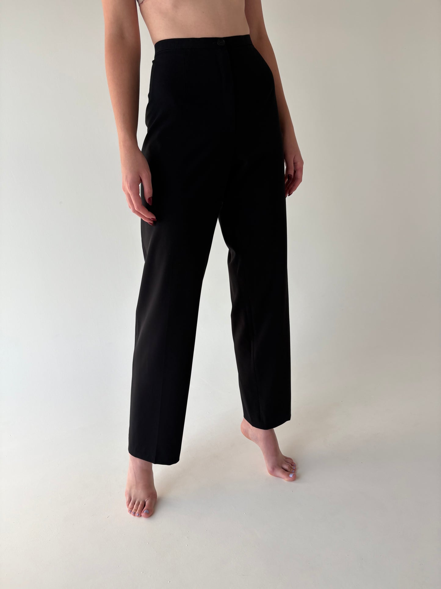 Pantaloni business negri de brand premium