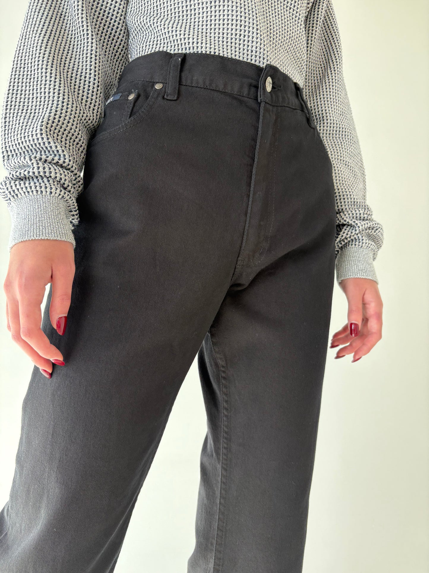 Jeans vintage premium tall modelator cu talie înaltă