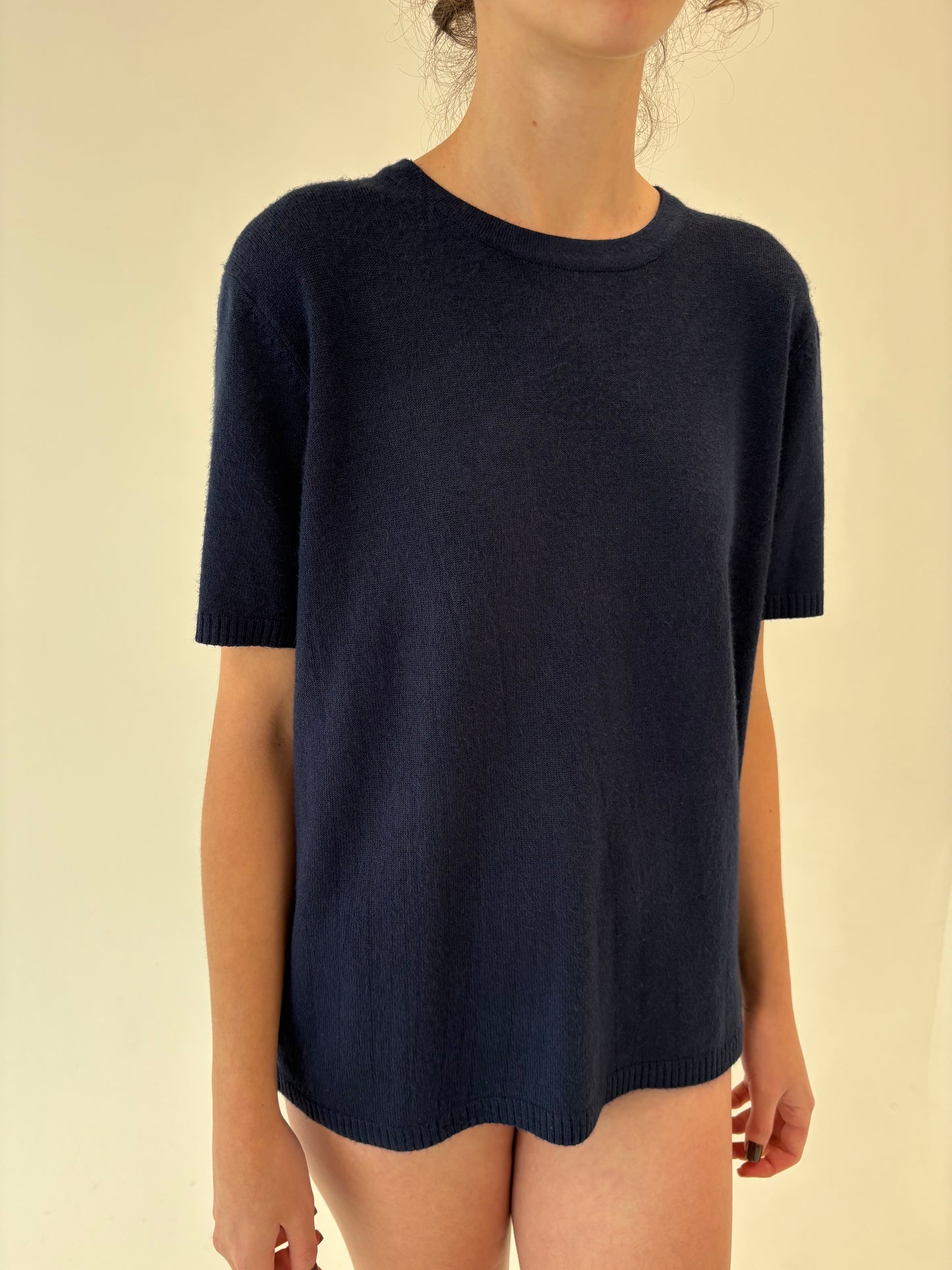 Top ultra confort din lana merino extrafina de gramaj mare cu elastan