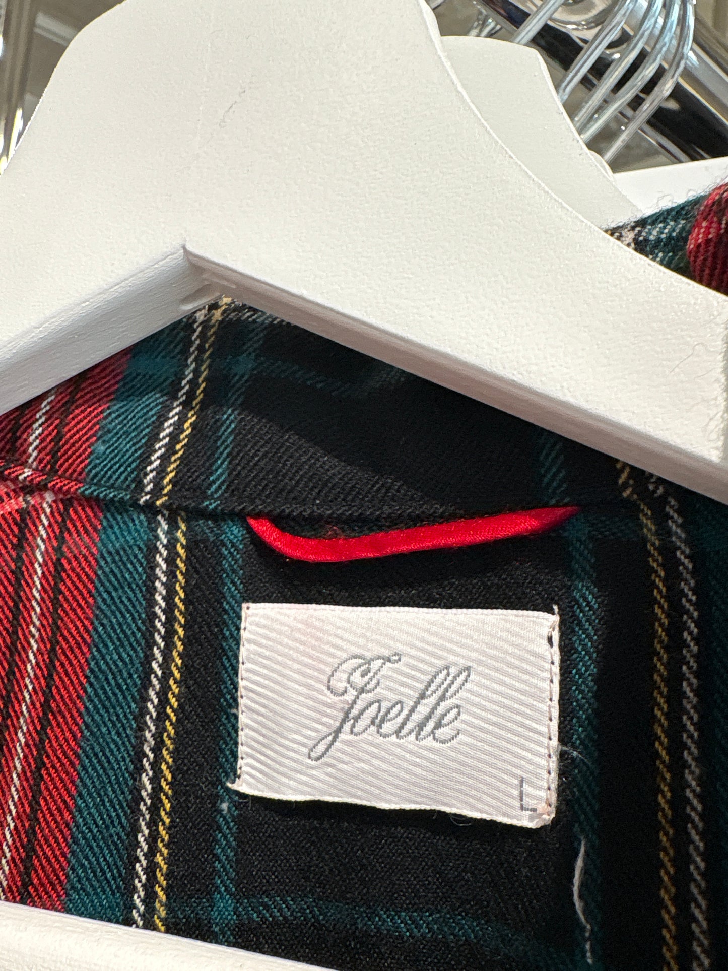 Halat luxury tall italian din Tartan de lana în culori clasice