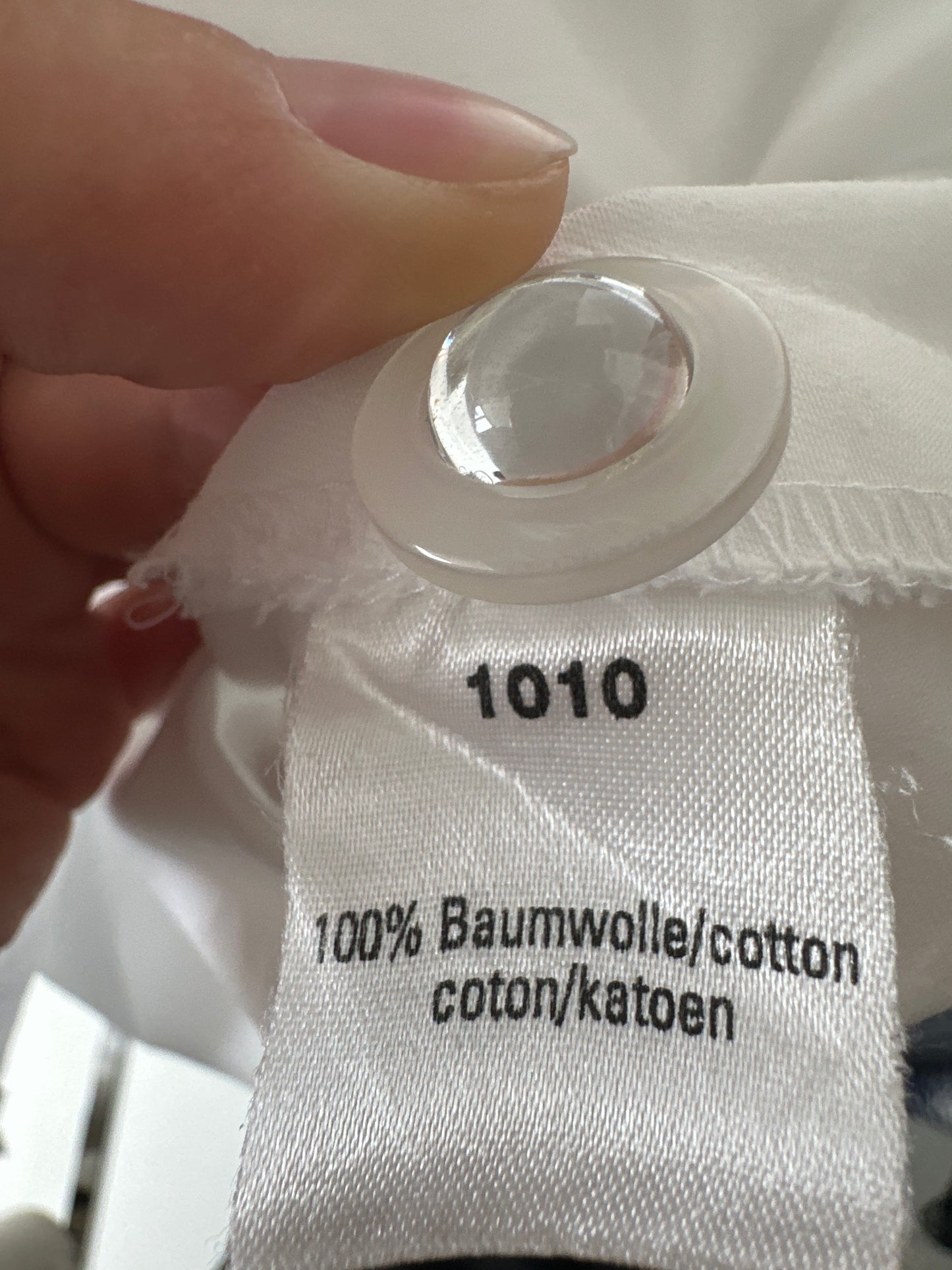 Fustă din poplin excepțional de bumbac cu feroniere argintie