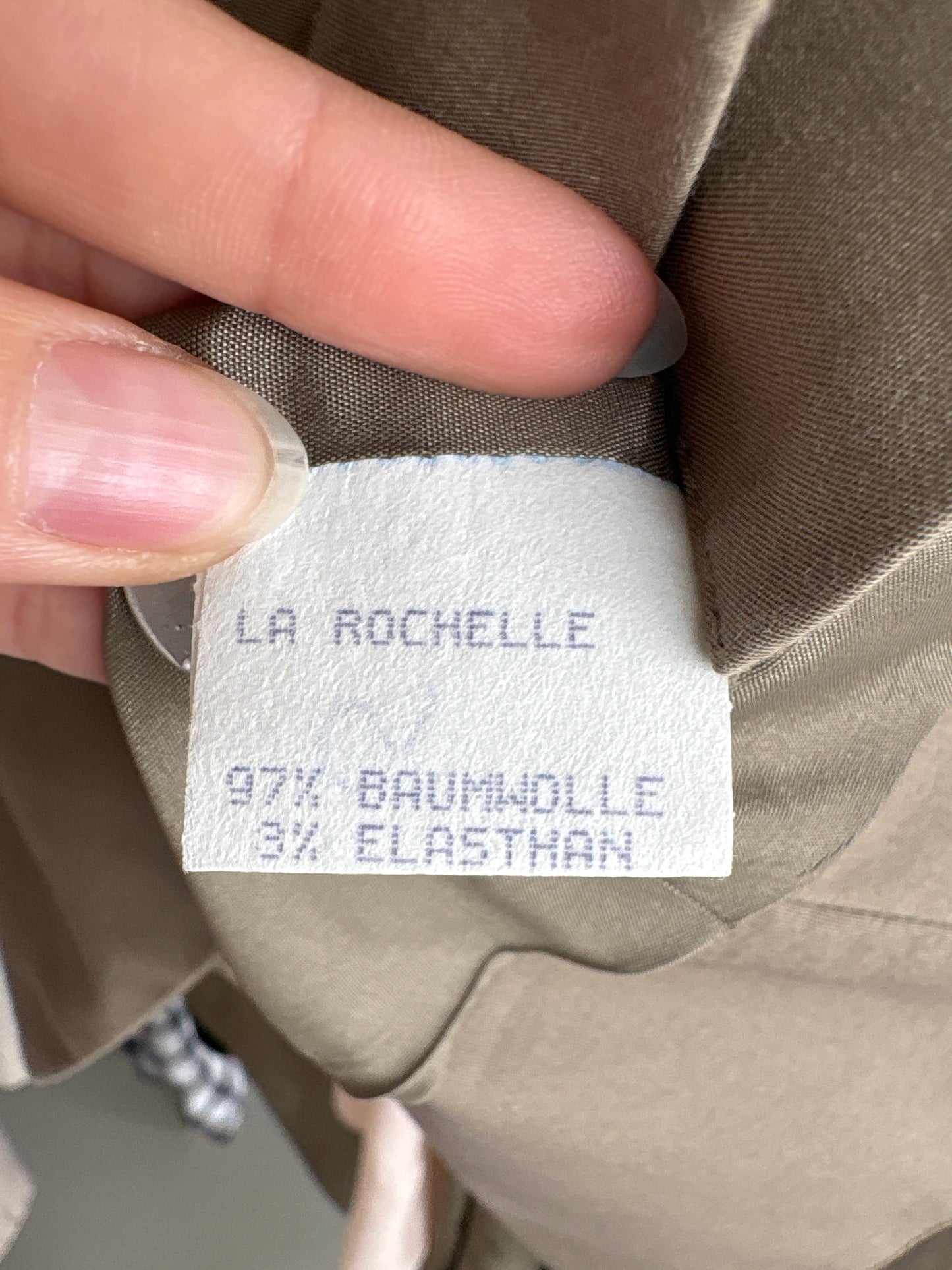 Sacou vintage cu influențe soft army din moleskin de bumbac ultra confort