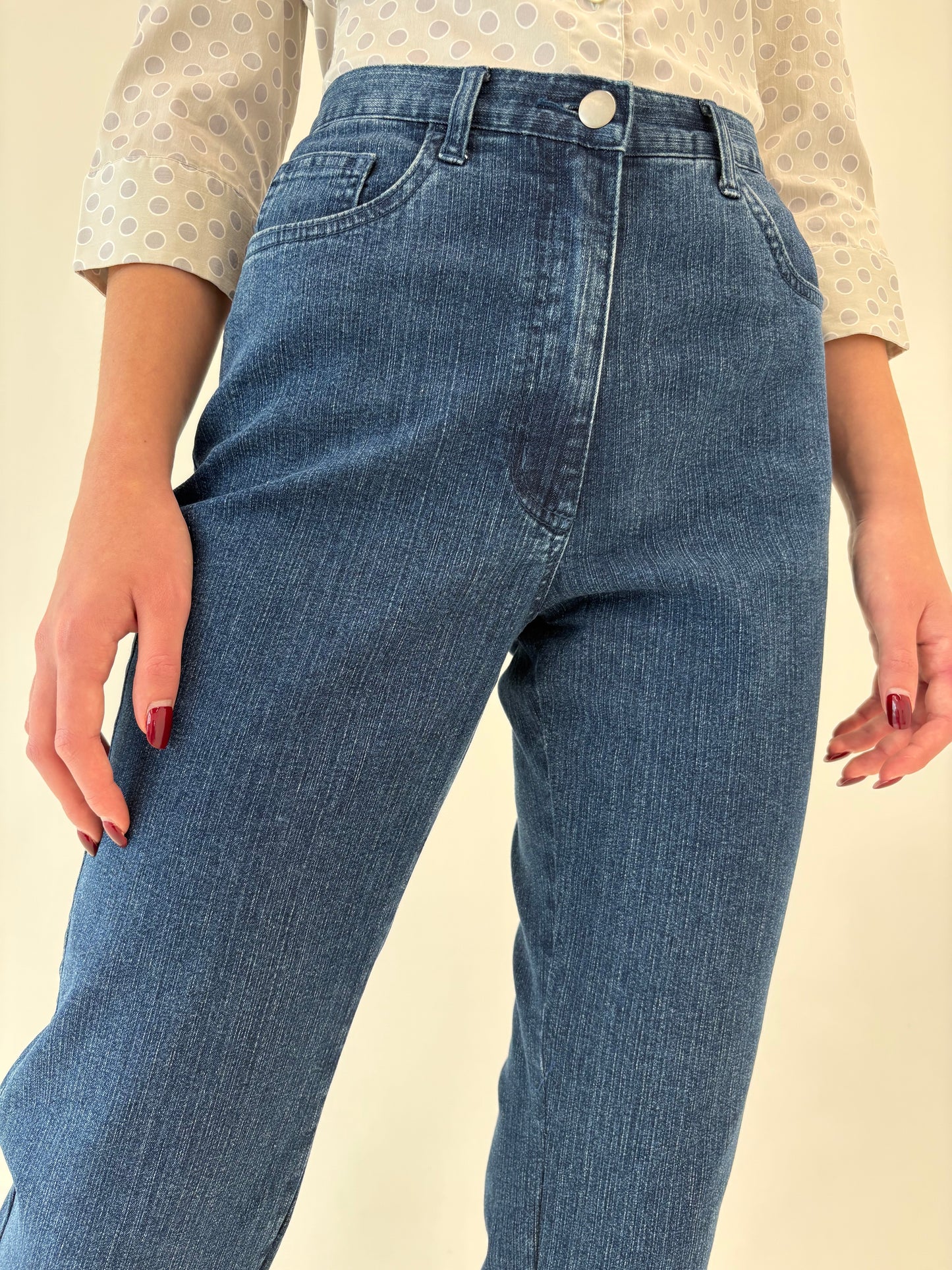 Jeans vintage petite classic wash modelatori