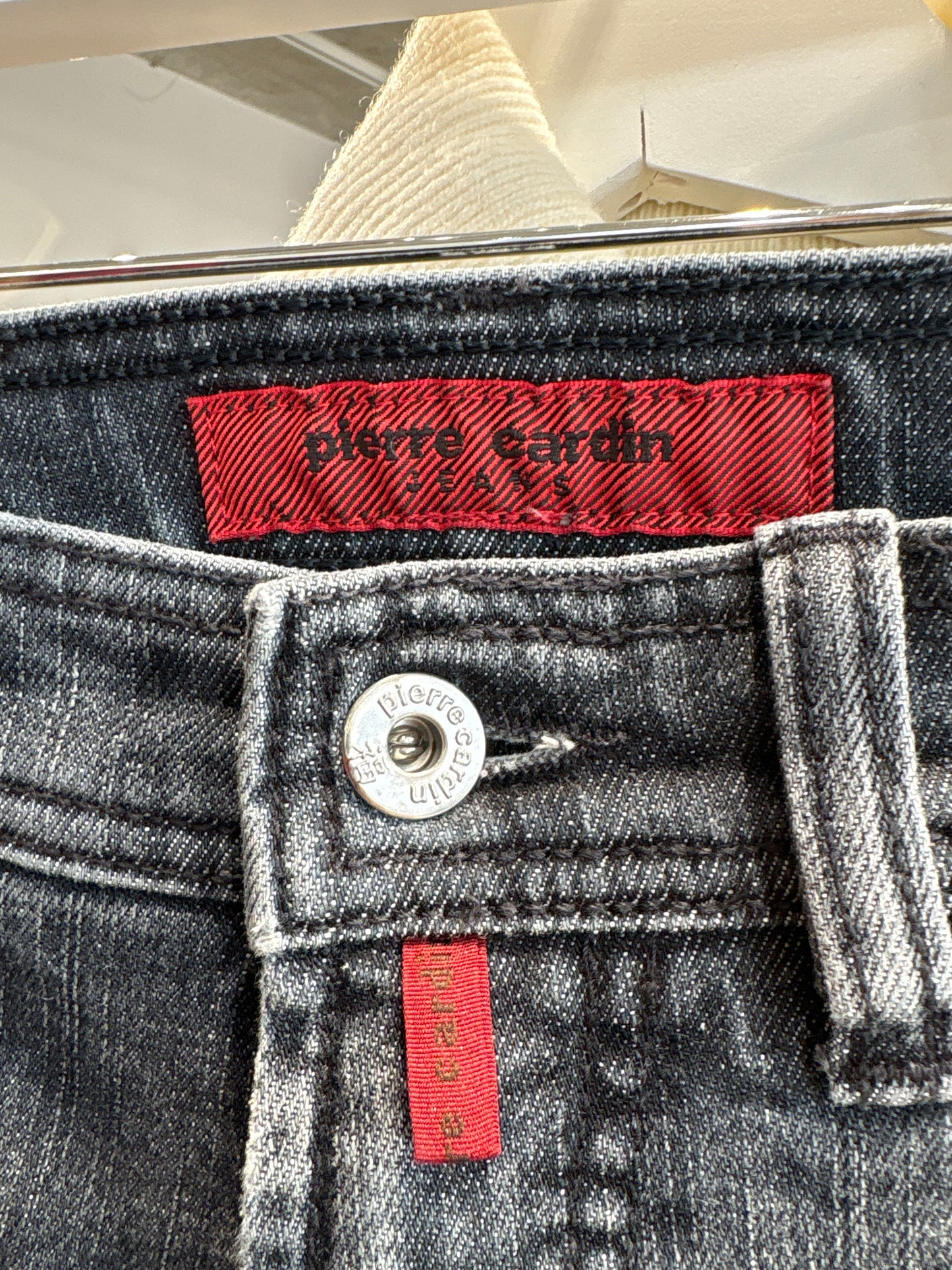 Jeans dark wash luxury Pierre Cardin modelatori