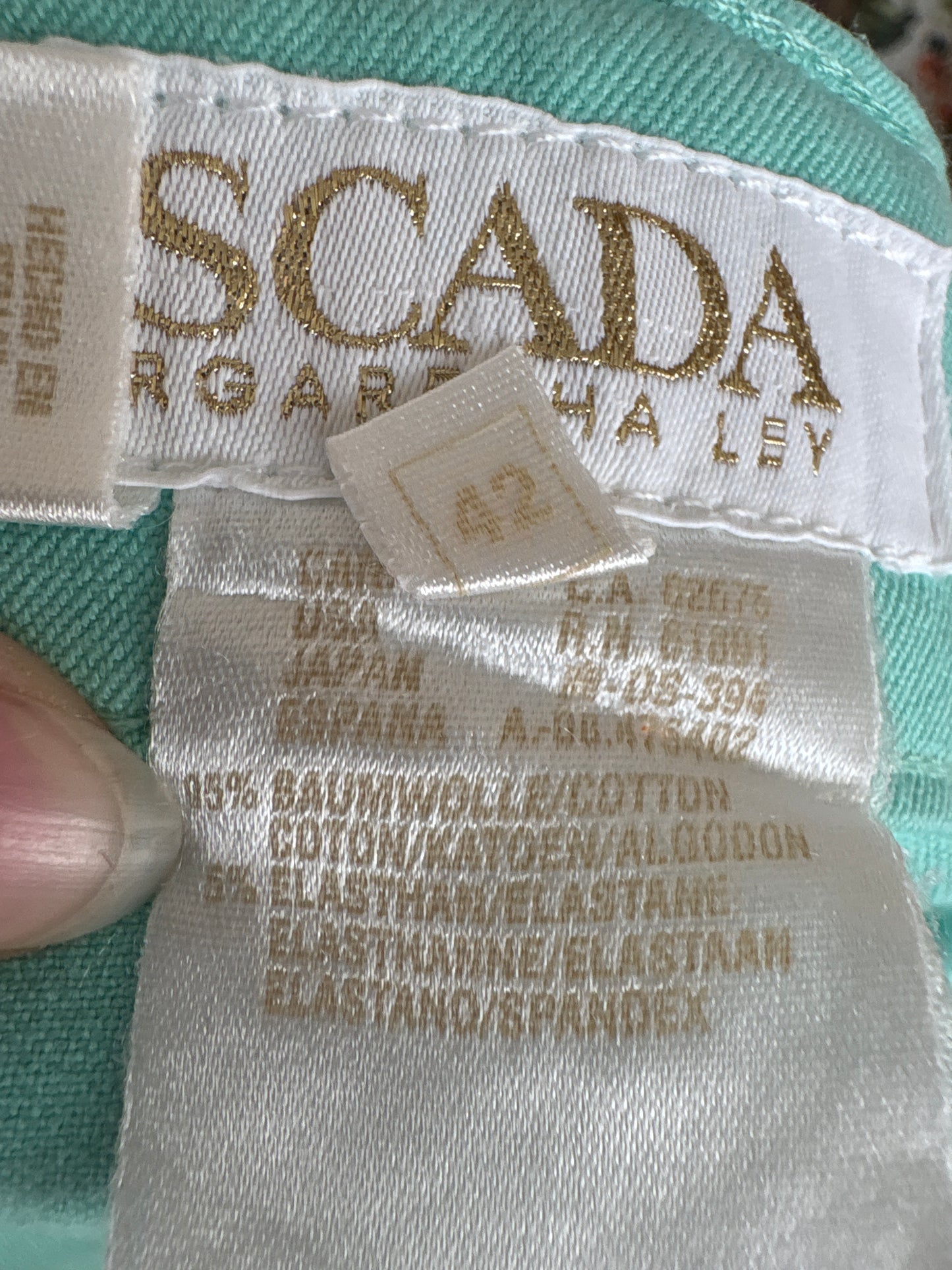 Jeans Escada luxury ultra confort modelatori tall în culoare superbă