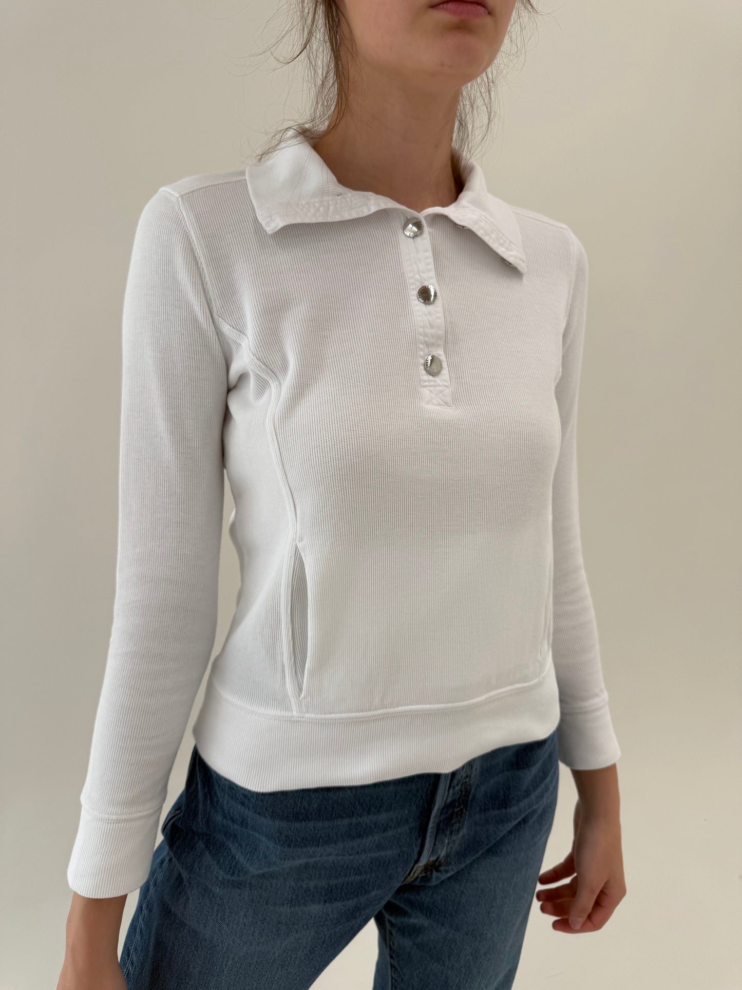 Bluză cu influențe casual Ralph Lauren din jerse excepțional de bumbac