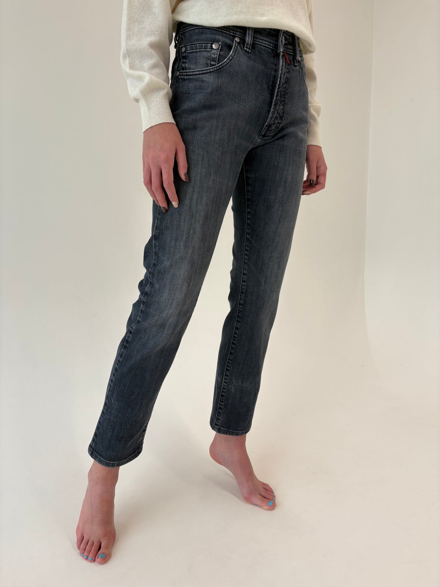 Jeans dark wash luxury Pierre Cardin modelatori