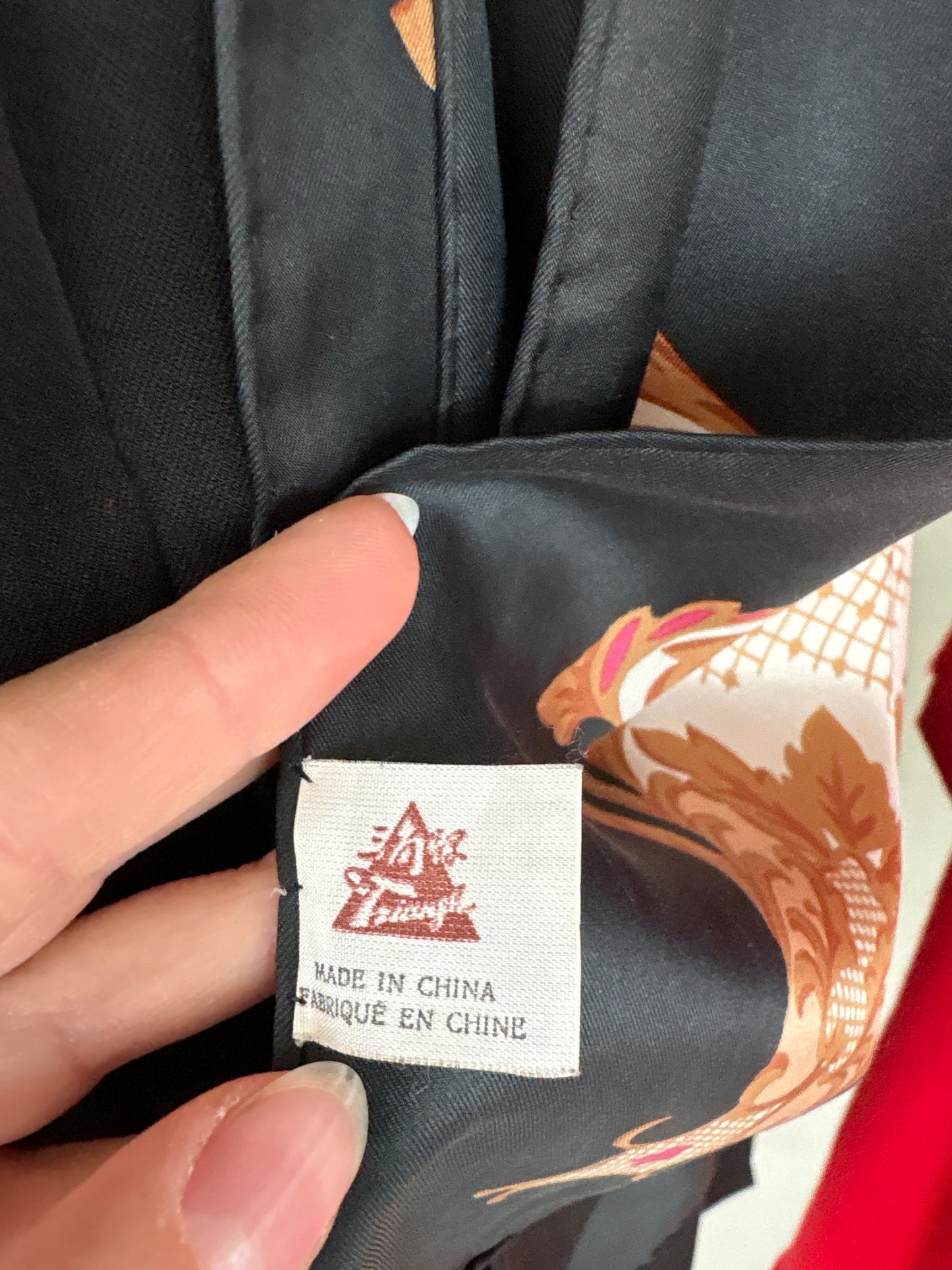 Eșarfă XL din mătase naturală