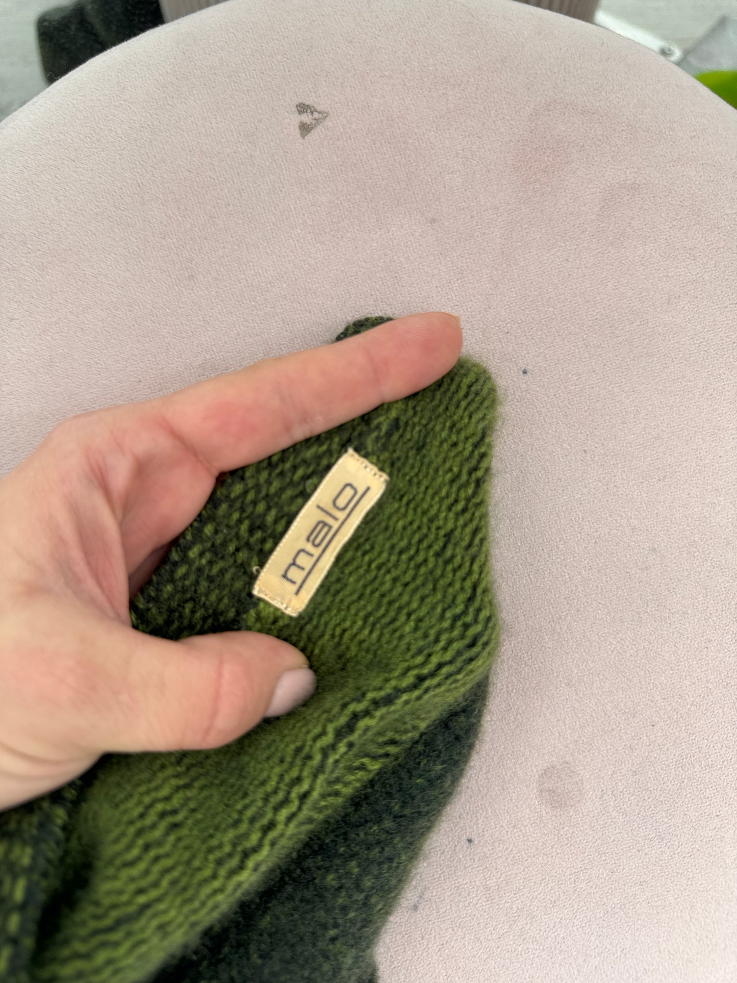 Pulover de brand ultra luxury de knitwear Malo din cașmir multiply