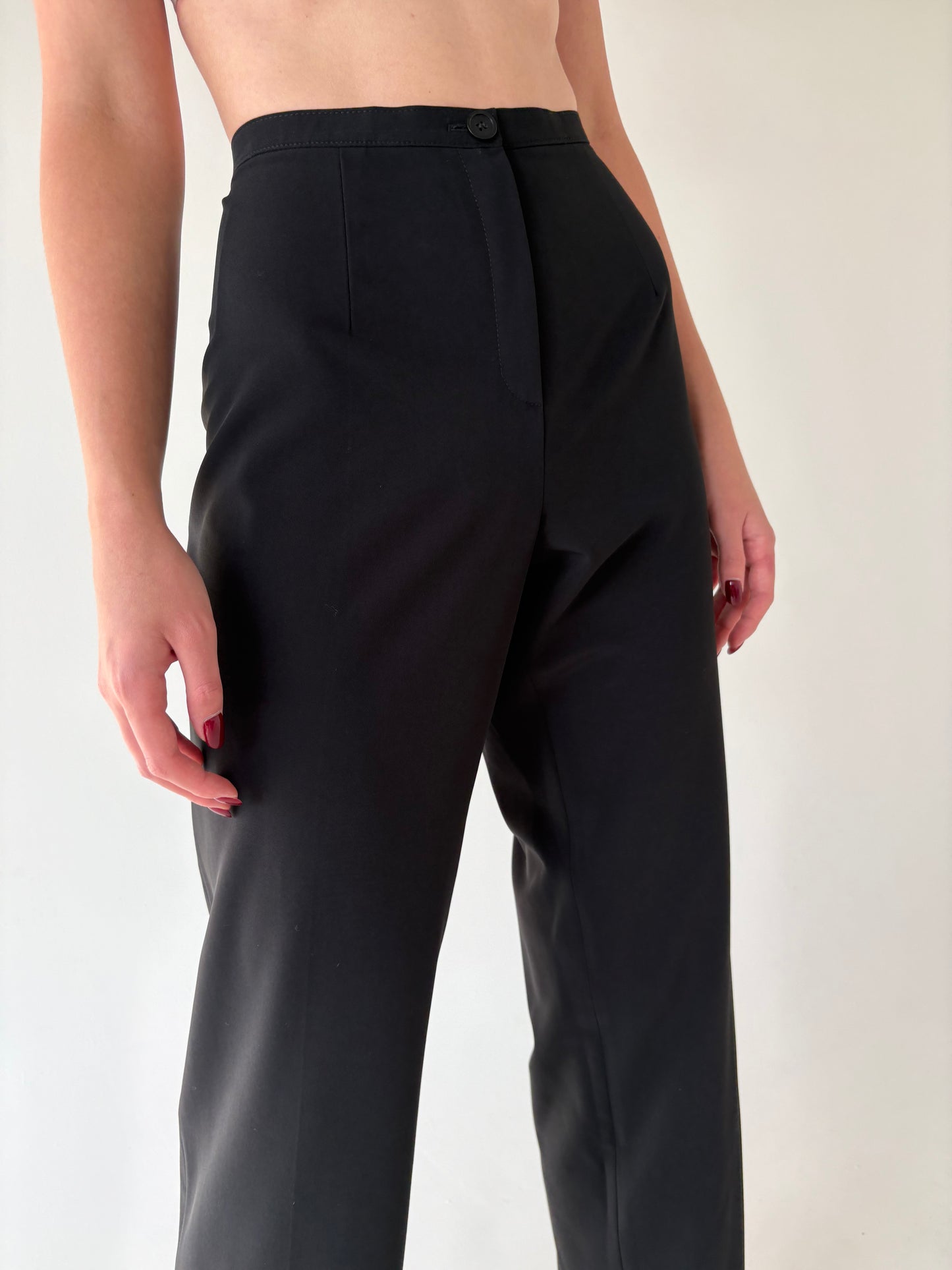 Pantaloni business negri de brand premium