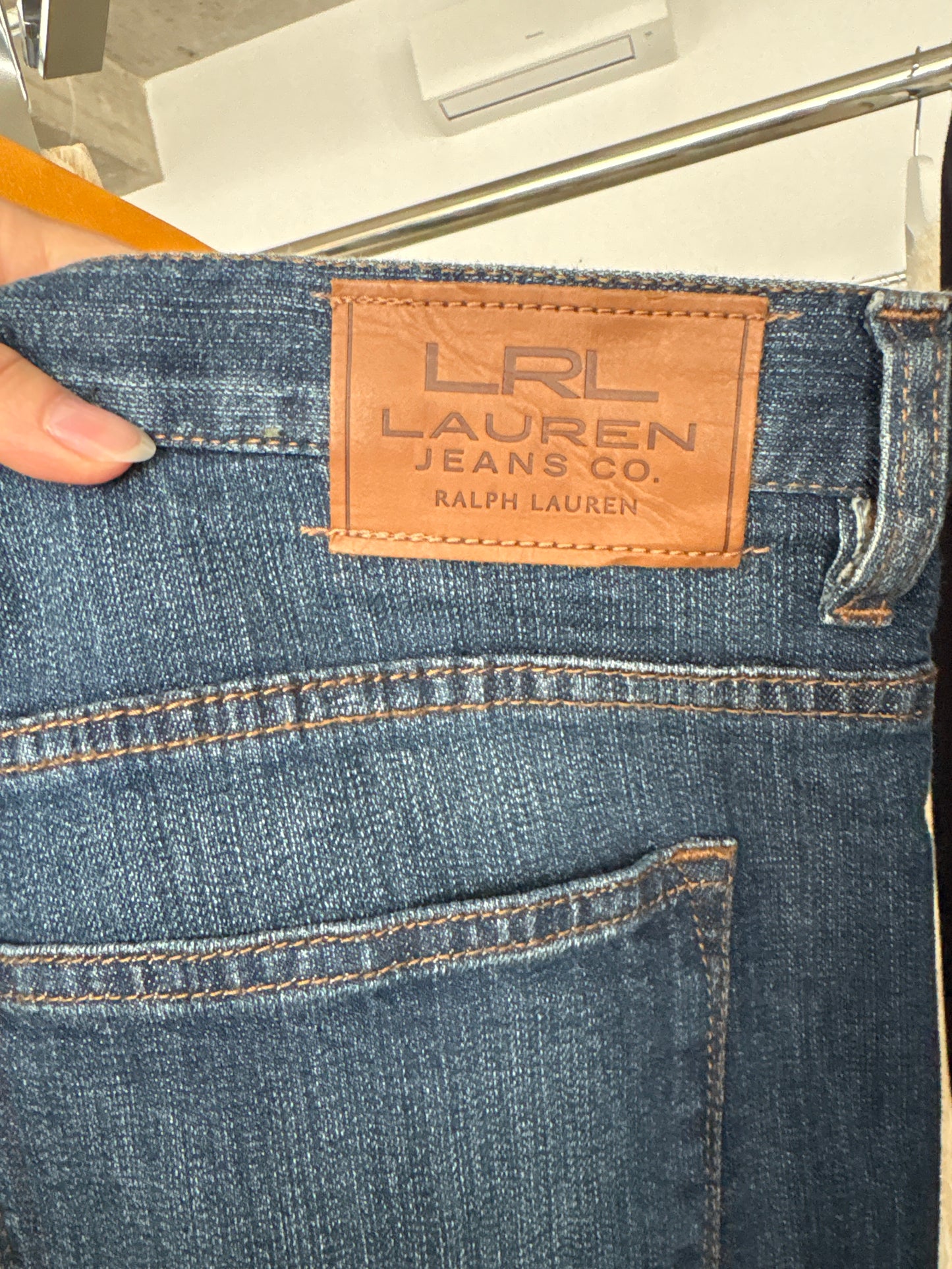 Jeans Ralph Lauren capri / petite confort in croi clasic