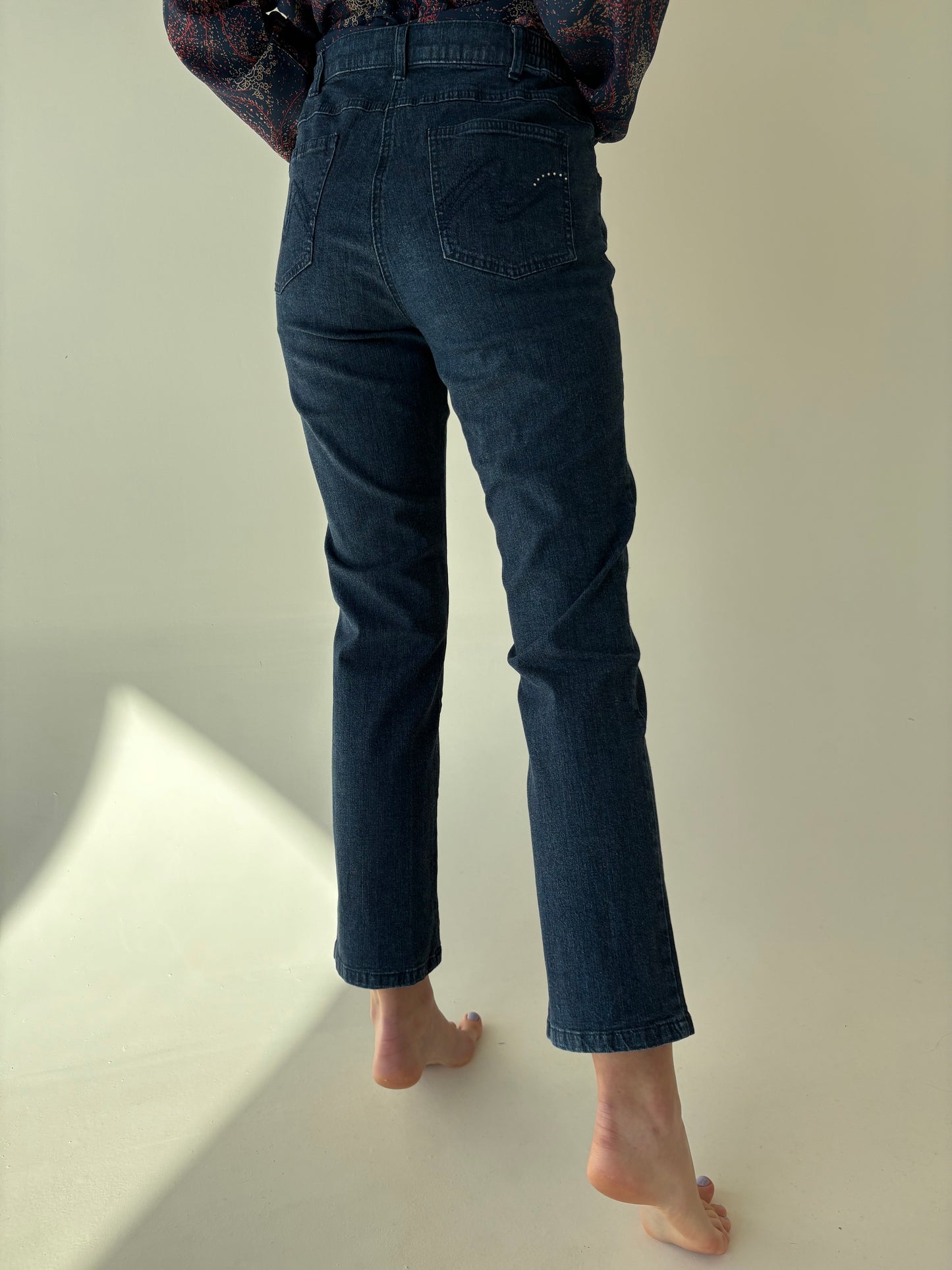 Jeans vintage confort modelatori dark wash
