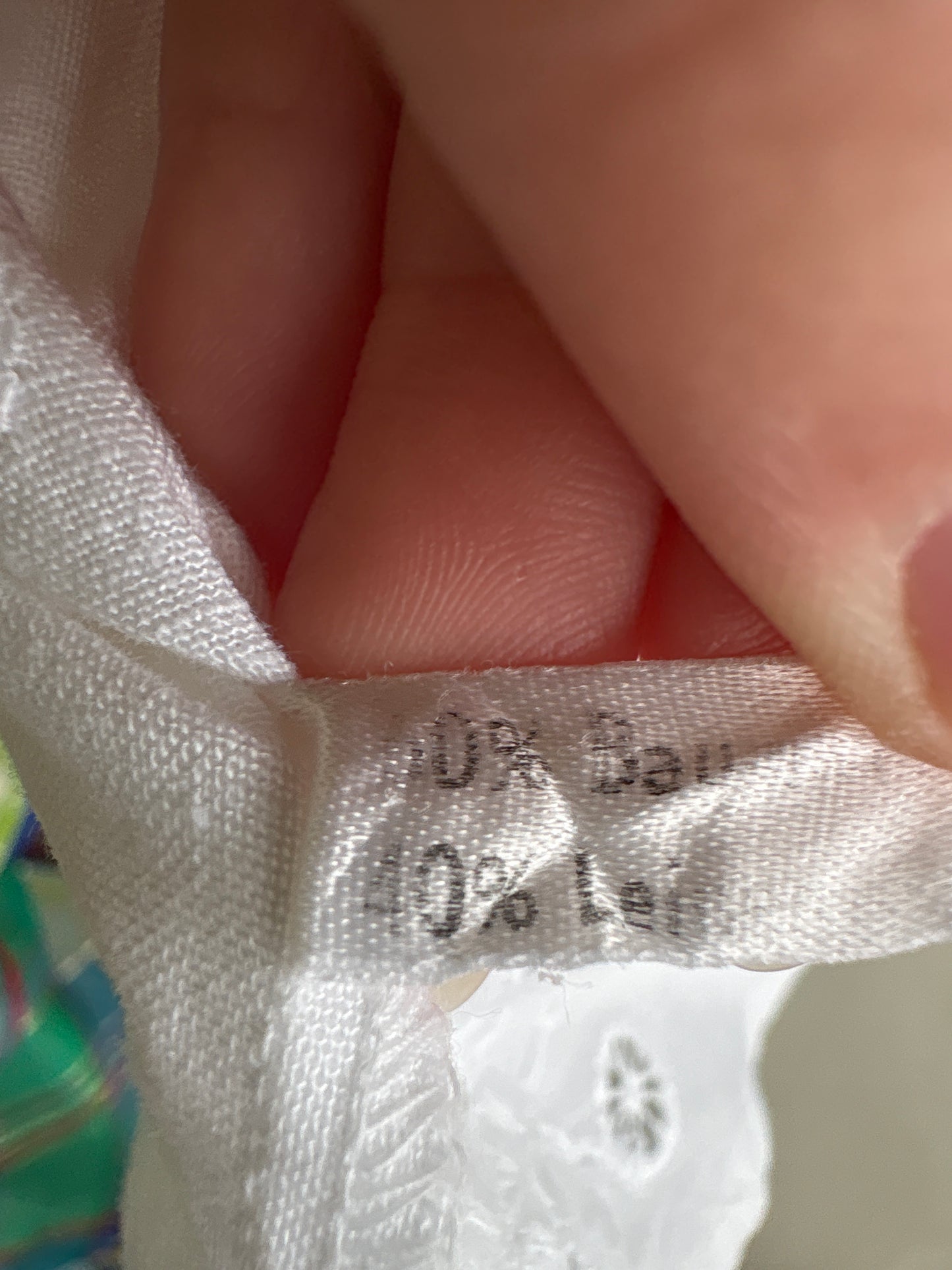 Cămașa vintage din panzica de bumbac și in cu broderie anglaise