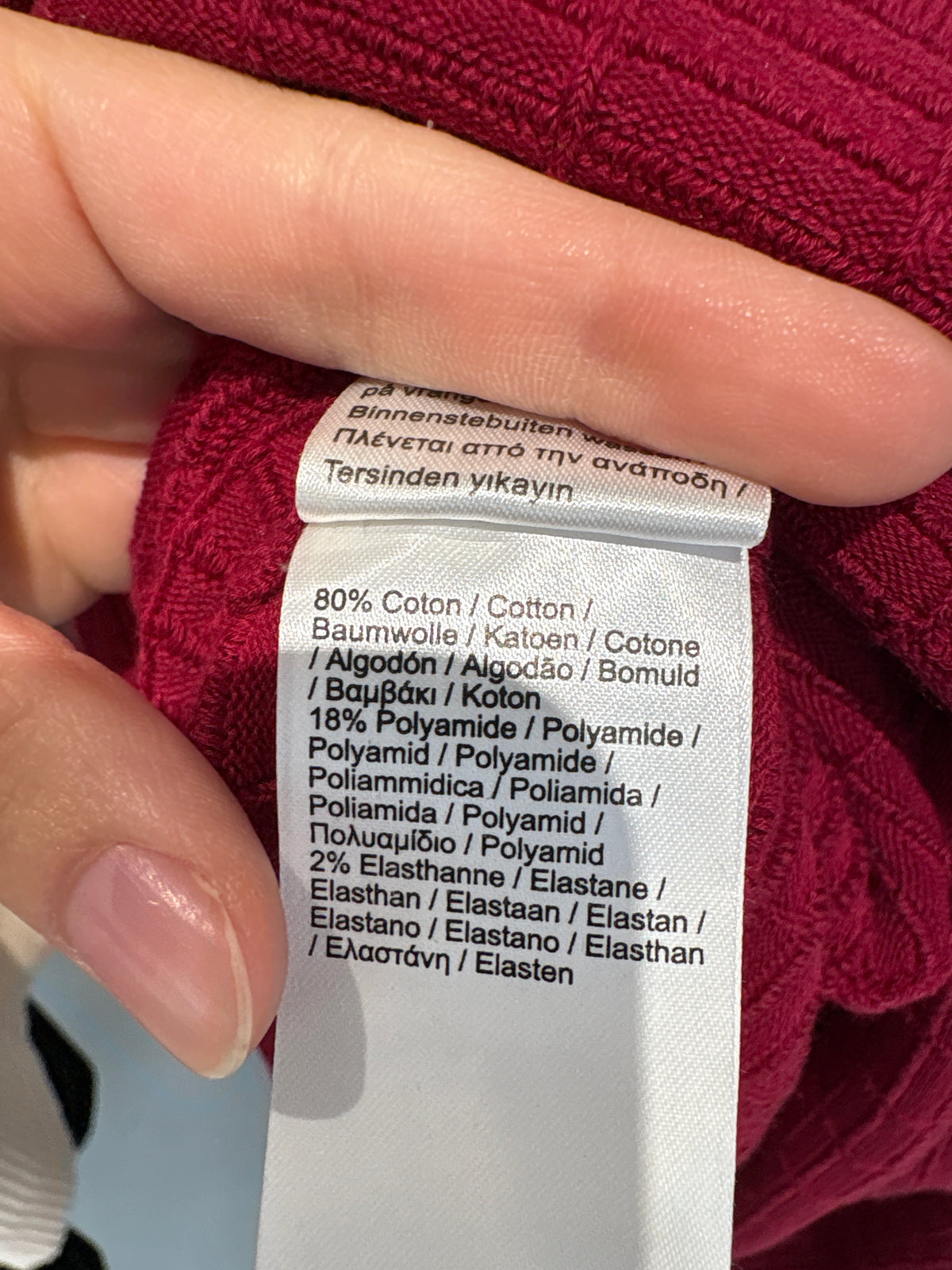Rochie Lacoste raspberry red din tricot dens plin ribbed ultra confort structurat