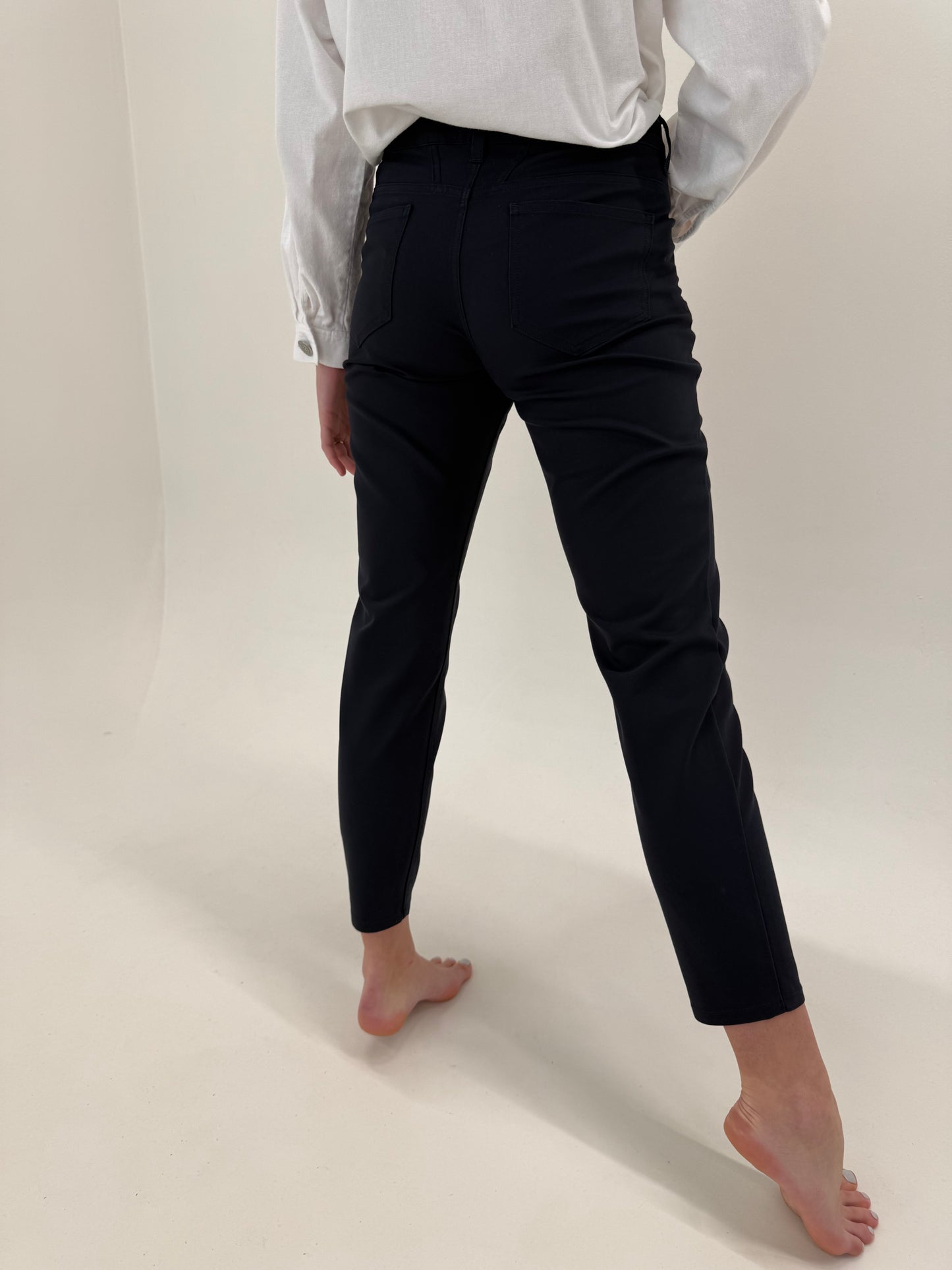 Pantaloni de brand premium Closed ultra confort Navy blue petite