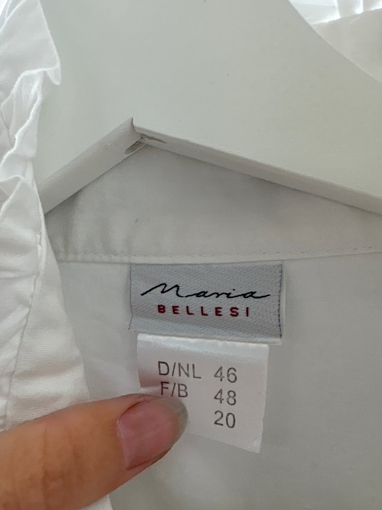 Cămașa cu manșete ultra înalte și nasturi perla din poplin strech