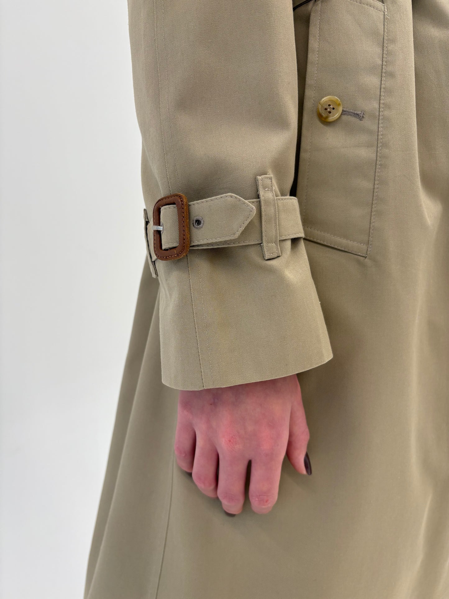 Trench vintage Burberry high end cu liner de lana detașabil inclus