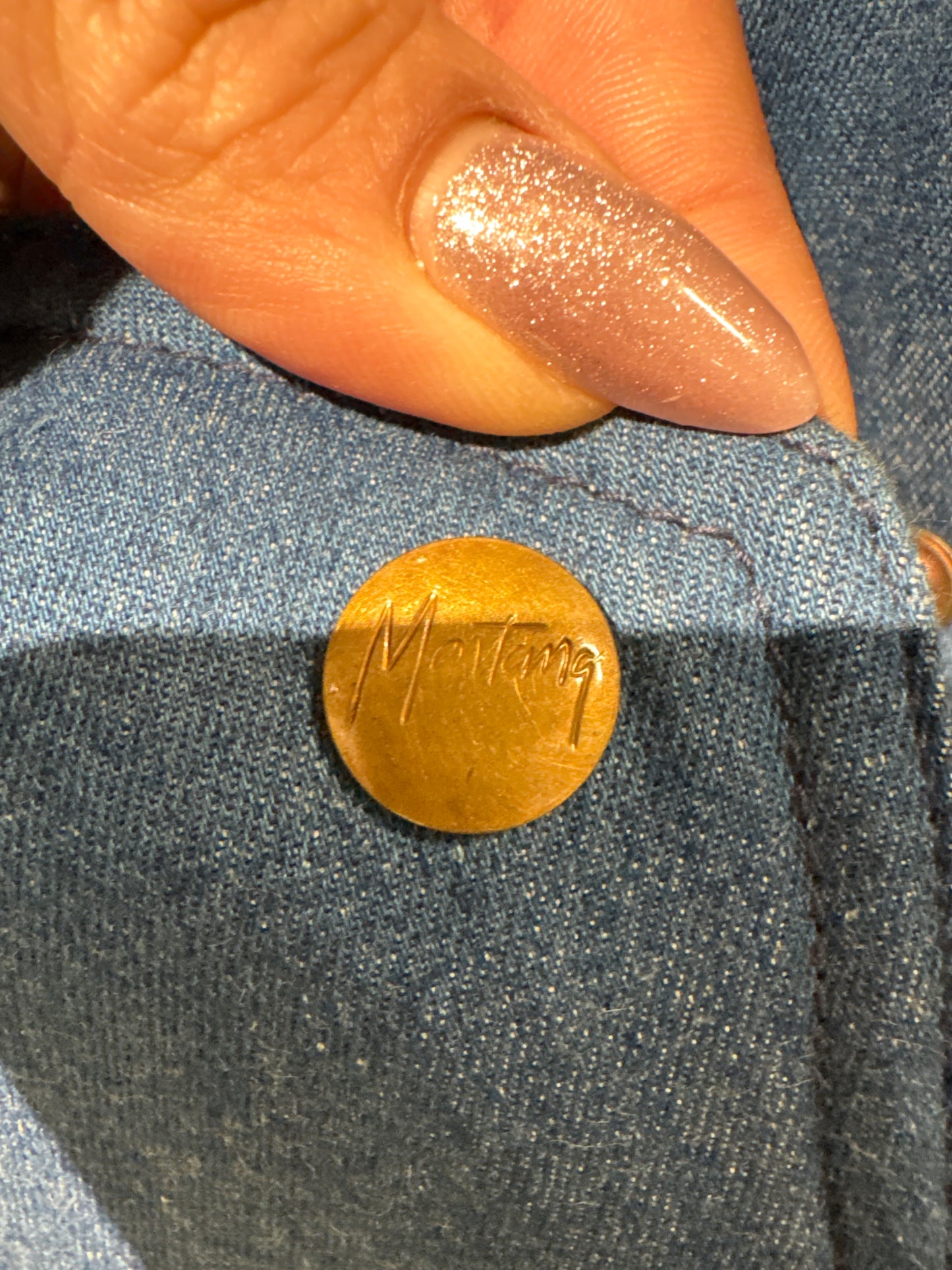 Geacă old vintage anii 70 de brand luxury Claude montana și interior gros matlasat