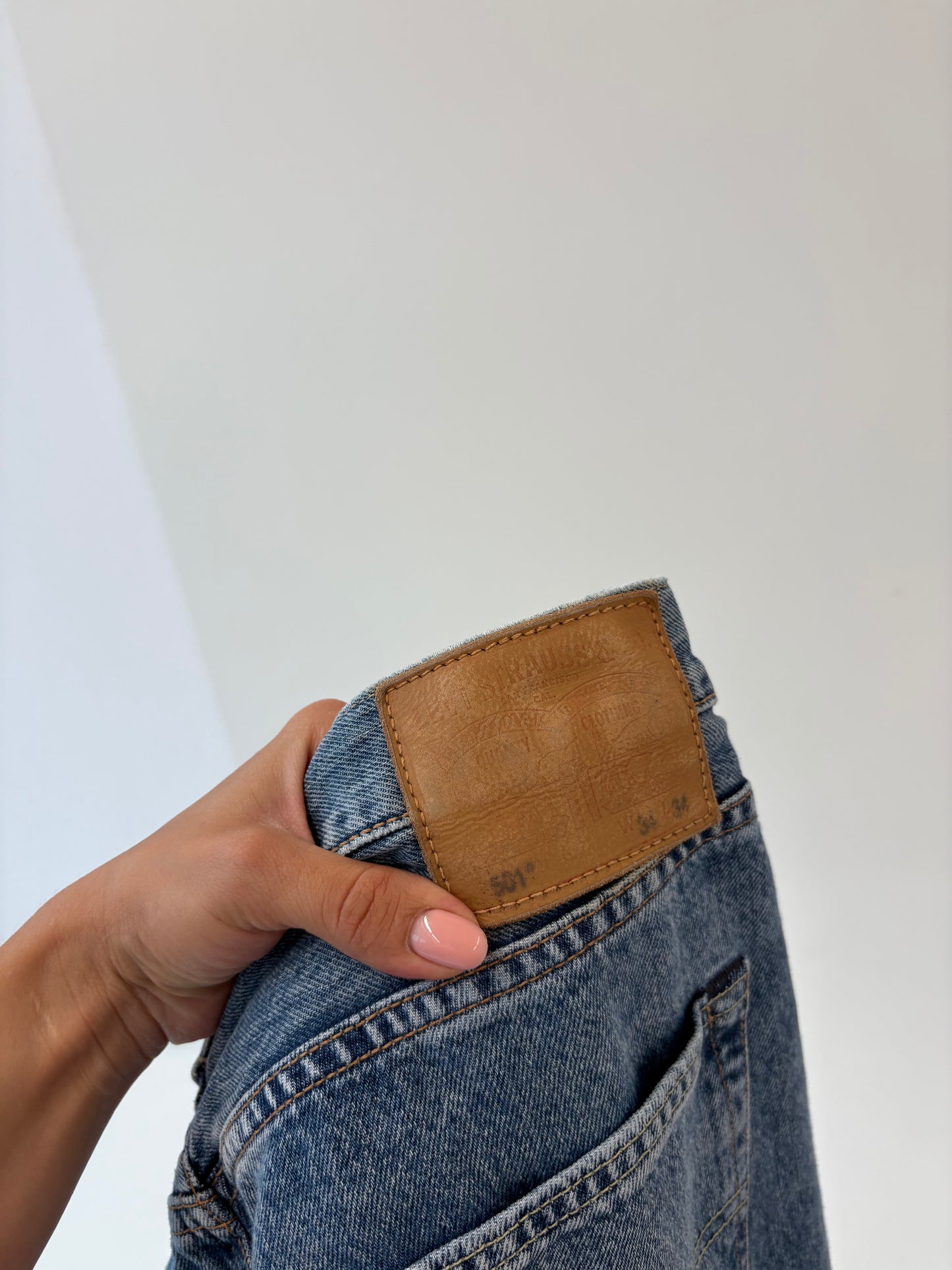 Jeans Levi’s tall 501 classic wash