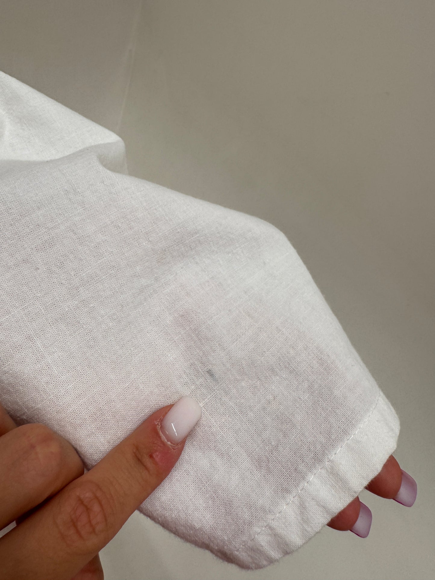 Rochie maxi cu broderie manuală excepțională din cea mai fină pânză de in