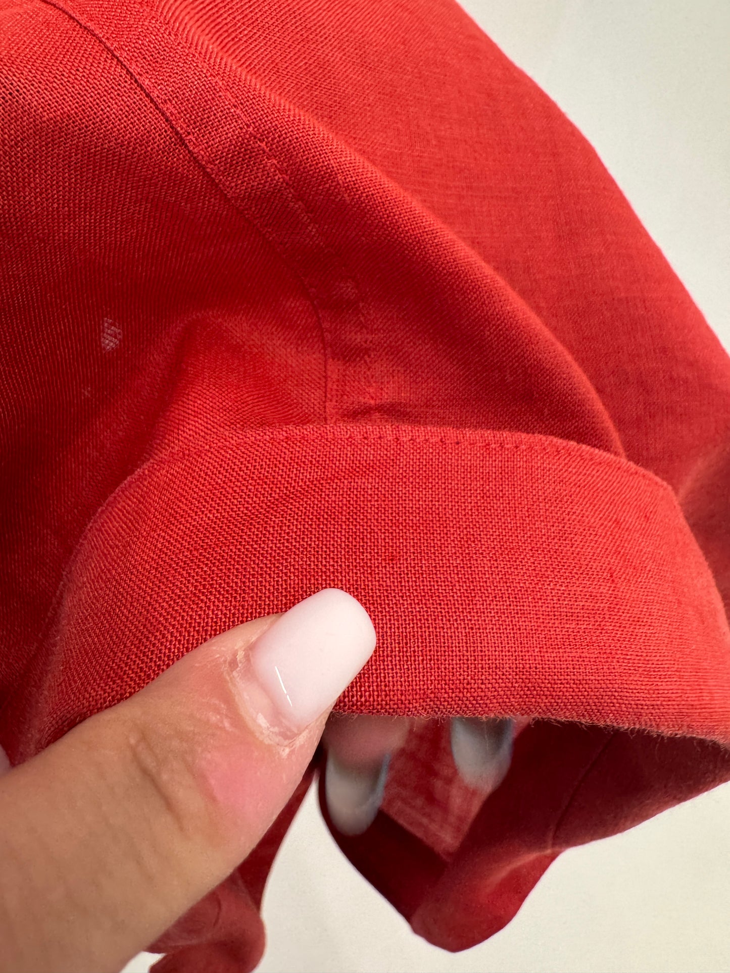 Rochie luxury Krizia Rouge Brique din in excepțional în croi clasic