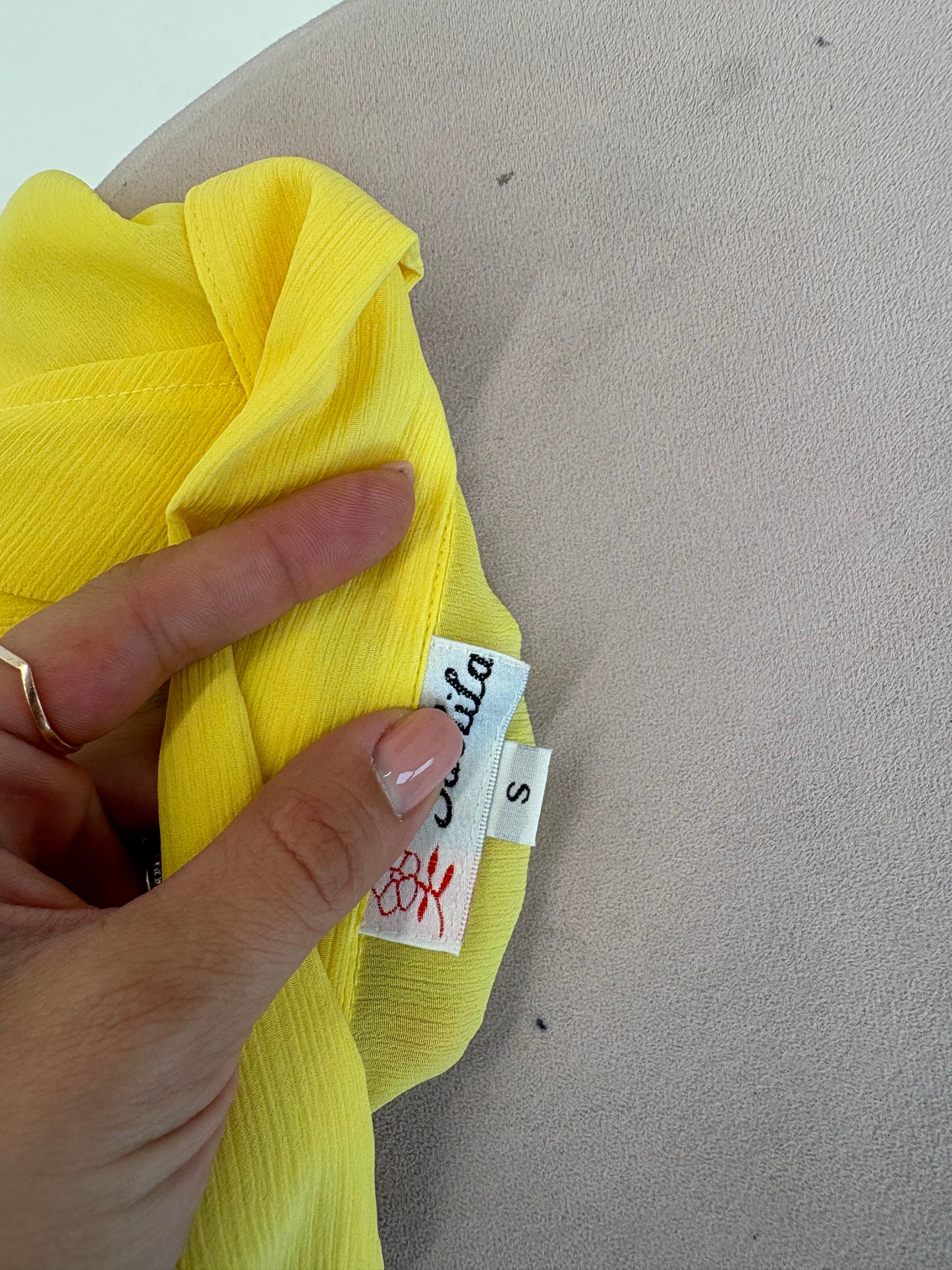Cămașa cambrata no iron 50% mătase naturală lemon yellow