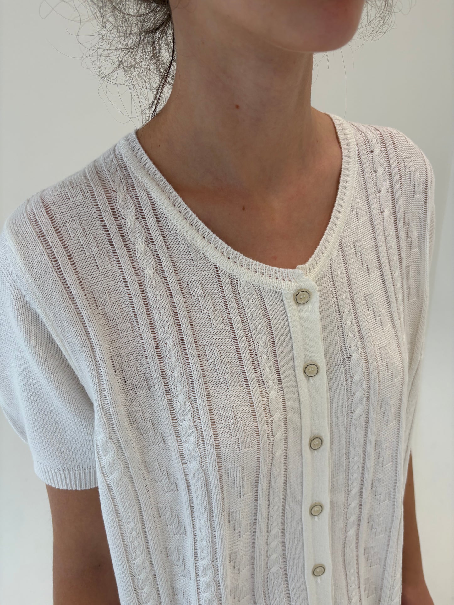 Top vintage premium italian cu torsade