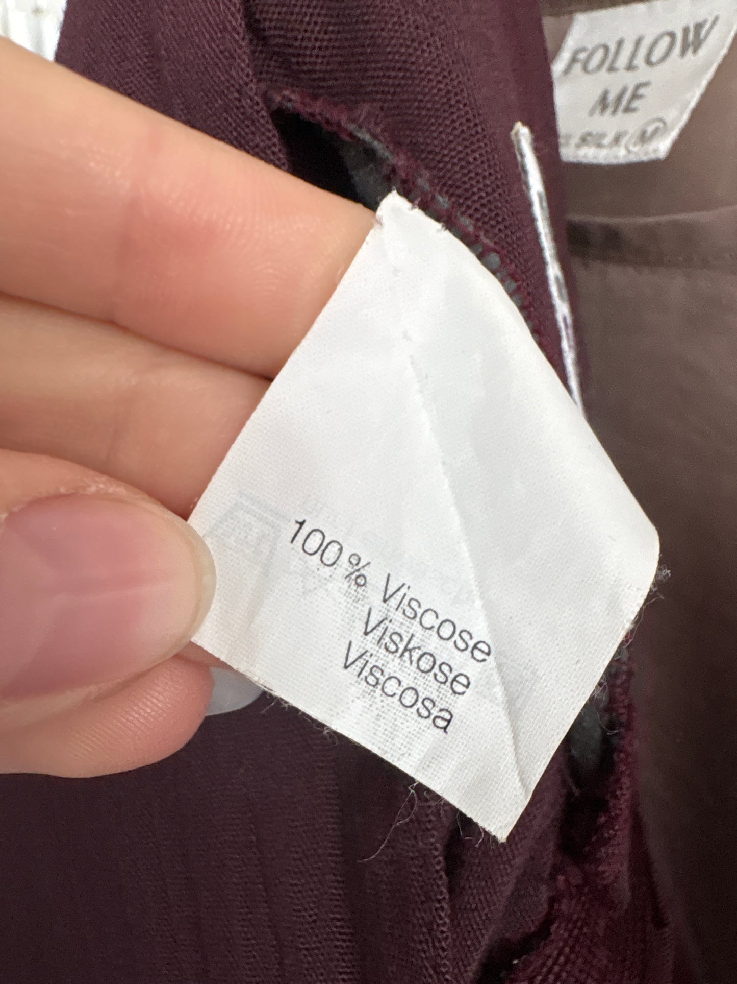 Fustă pantaloni vintage uber vine cu talie ultra înaltă elastică