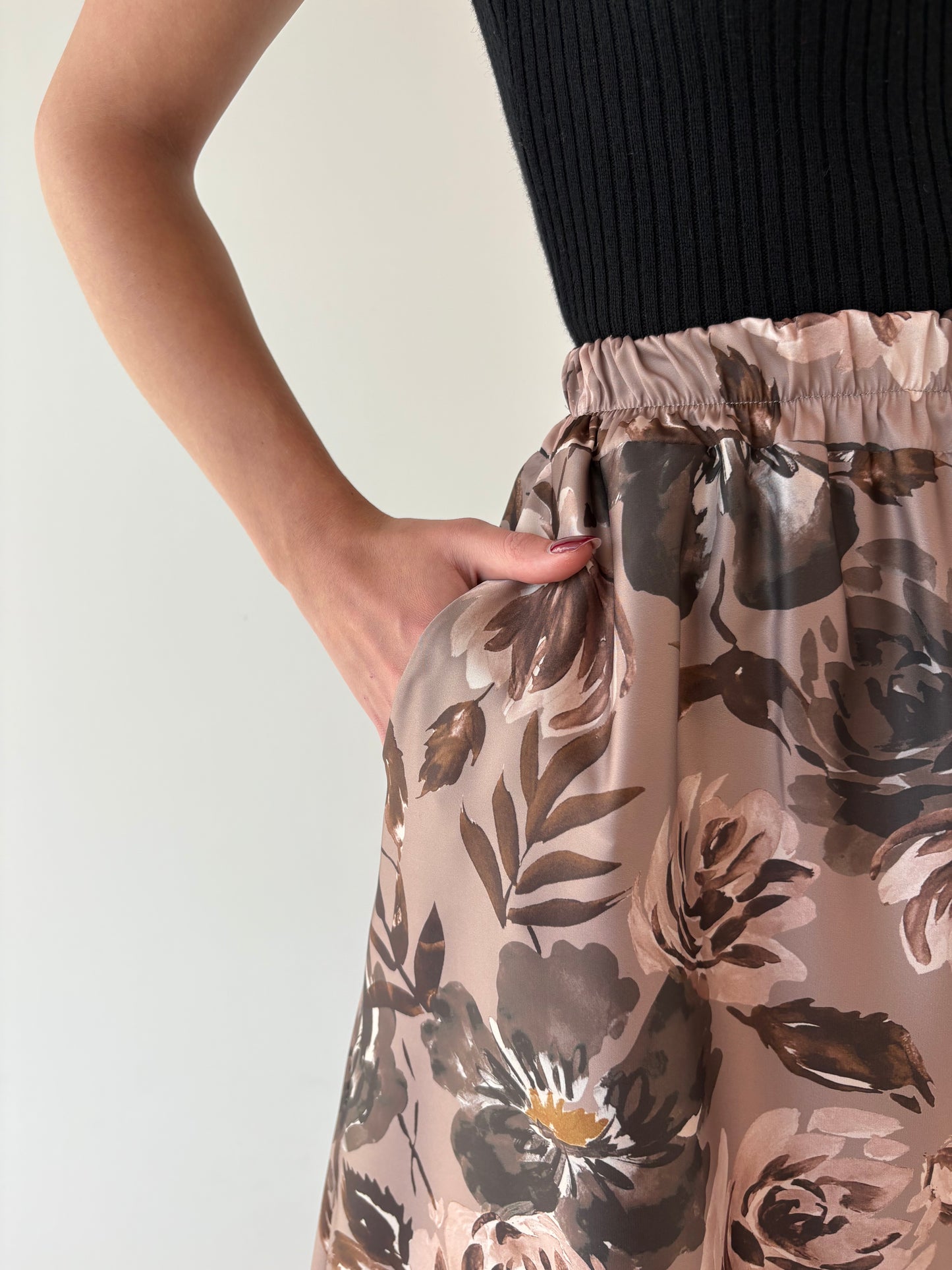 Pantaloni palazzo în nunatw superbe de toamnă de la zi la seară
