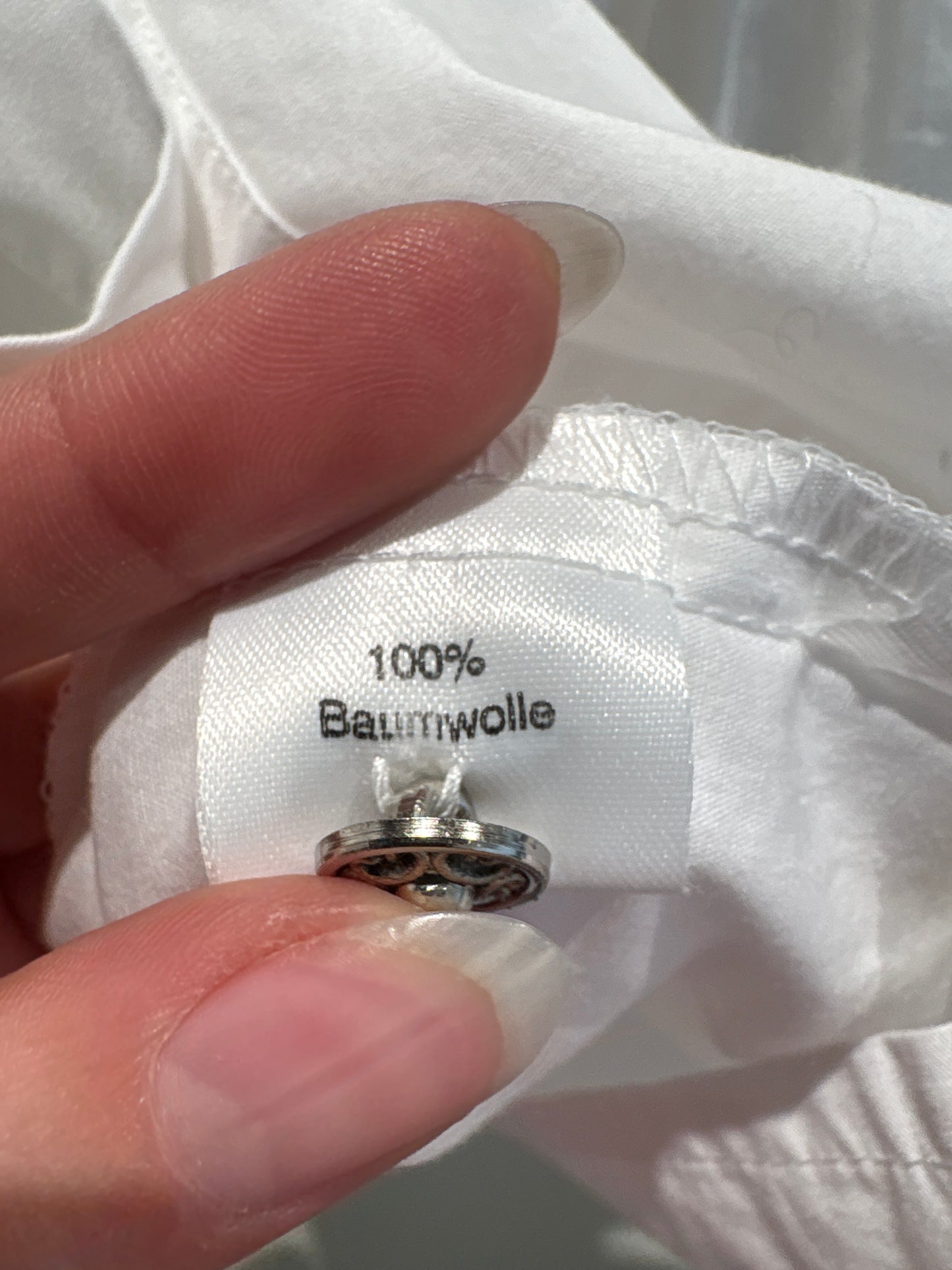 Cămașa vintage bijuterie cu jabou și dantelă macrame din bumbac gros structurat