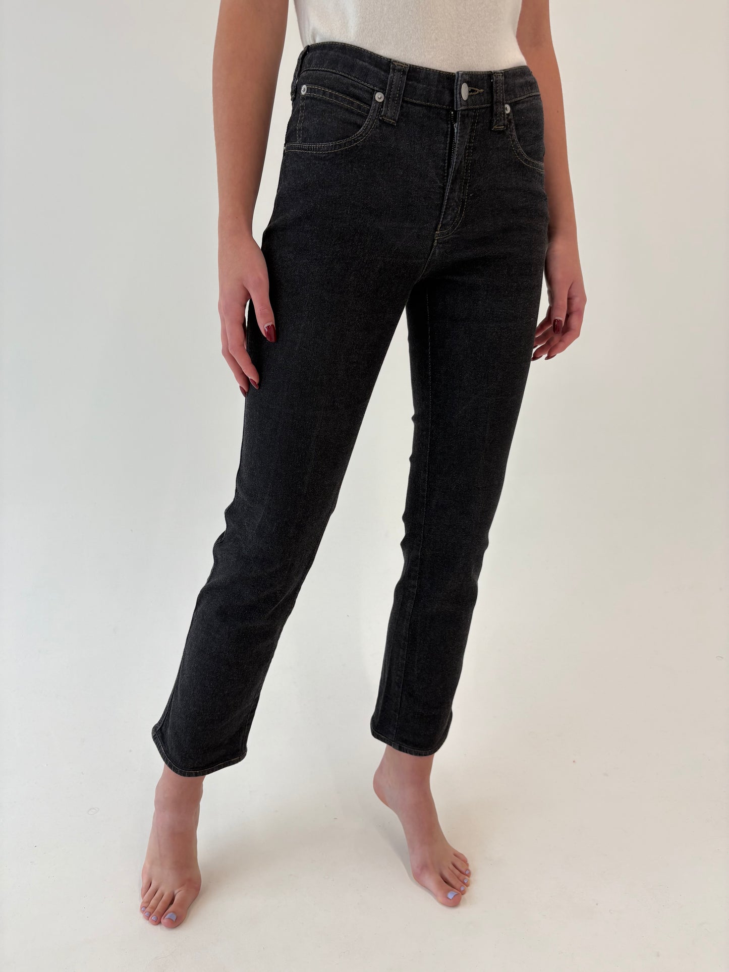 Jeans dark wash Armani modelatori