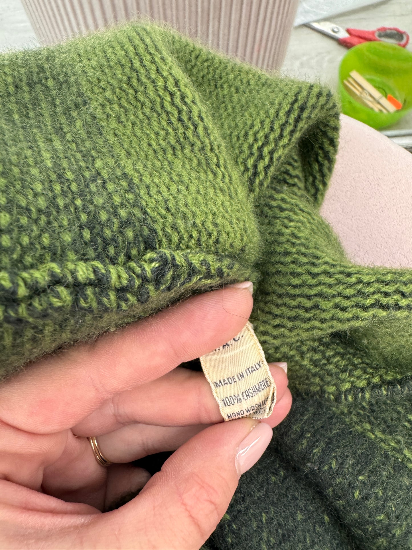 Pulover de brand ultra luxury de knitwear Malo din cașmir multiply