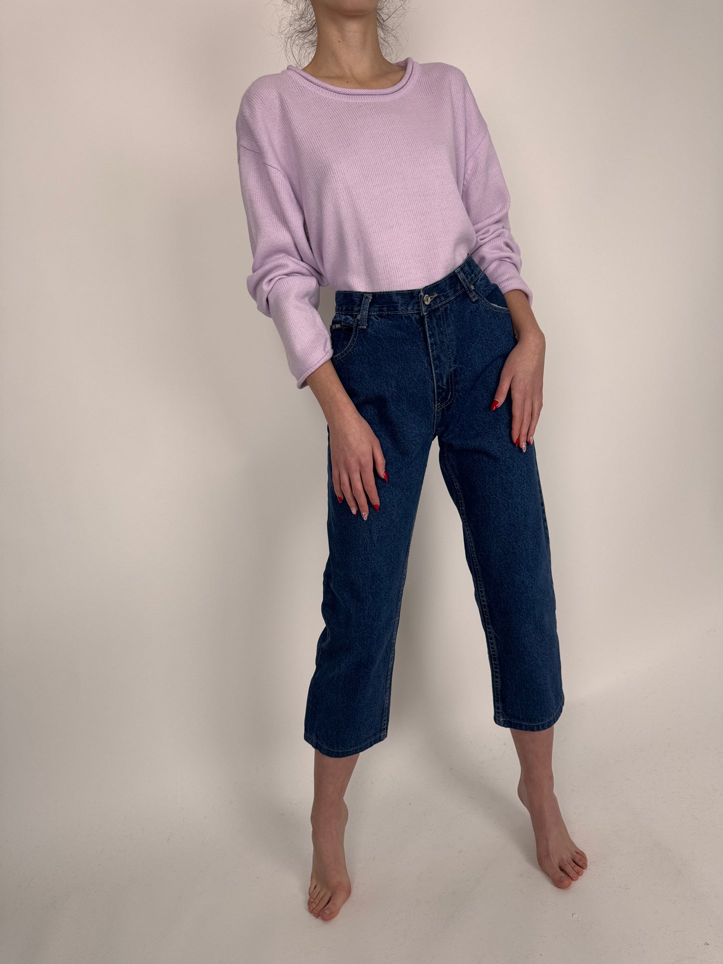 Jeanși vintage premium clasic fit & wash