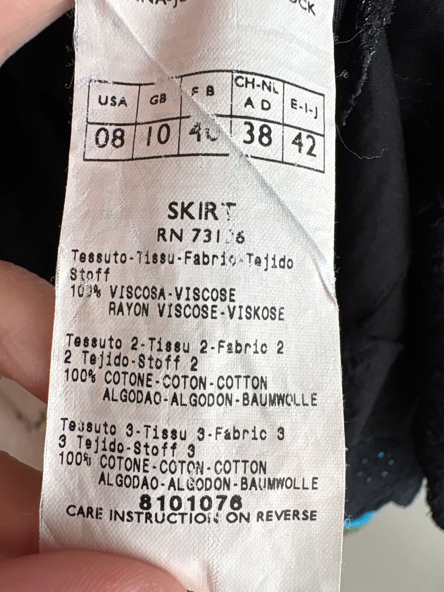Fustă neagră satinata Max&Co by Max Mara in croi chic înclini asimetrici