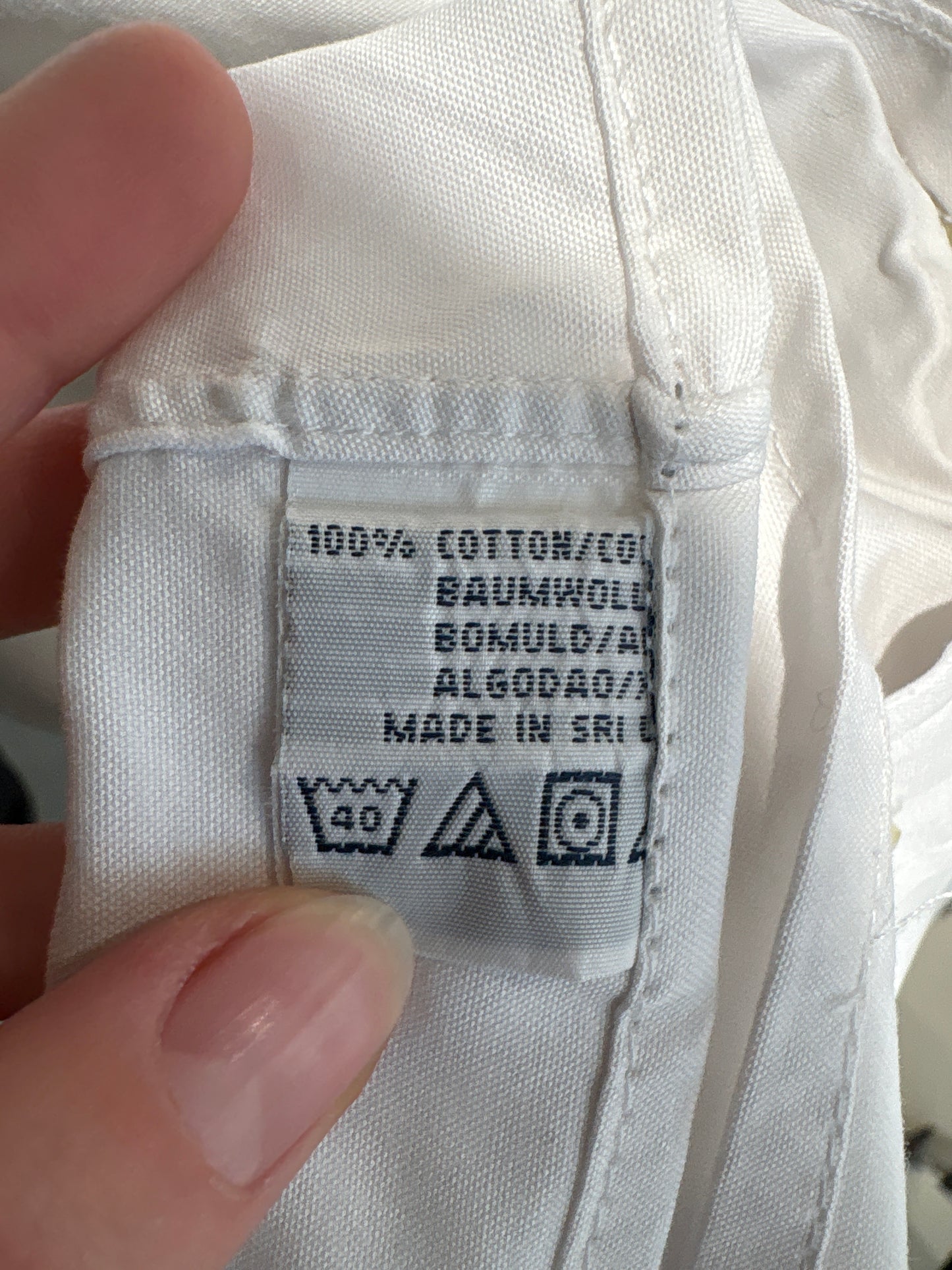 Cămașa albă Ralph Lauren din poplin gros de bumbac în croi actual