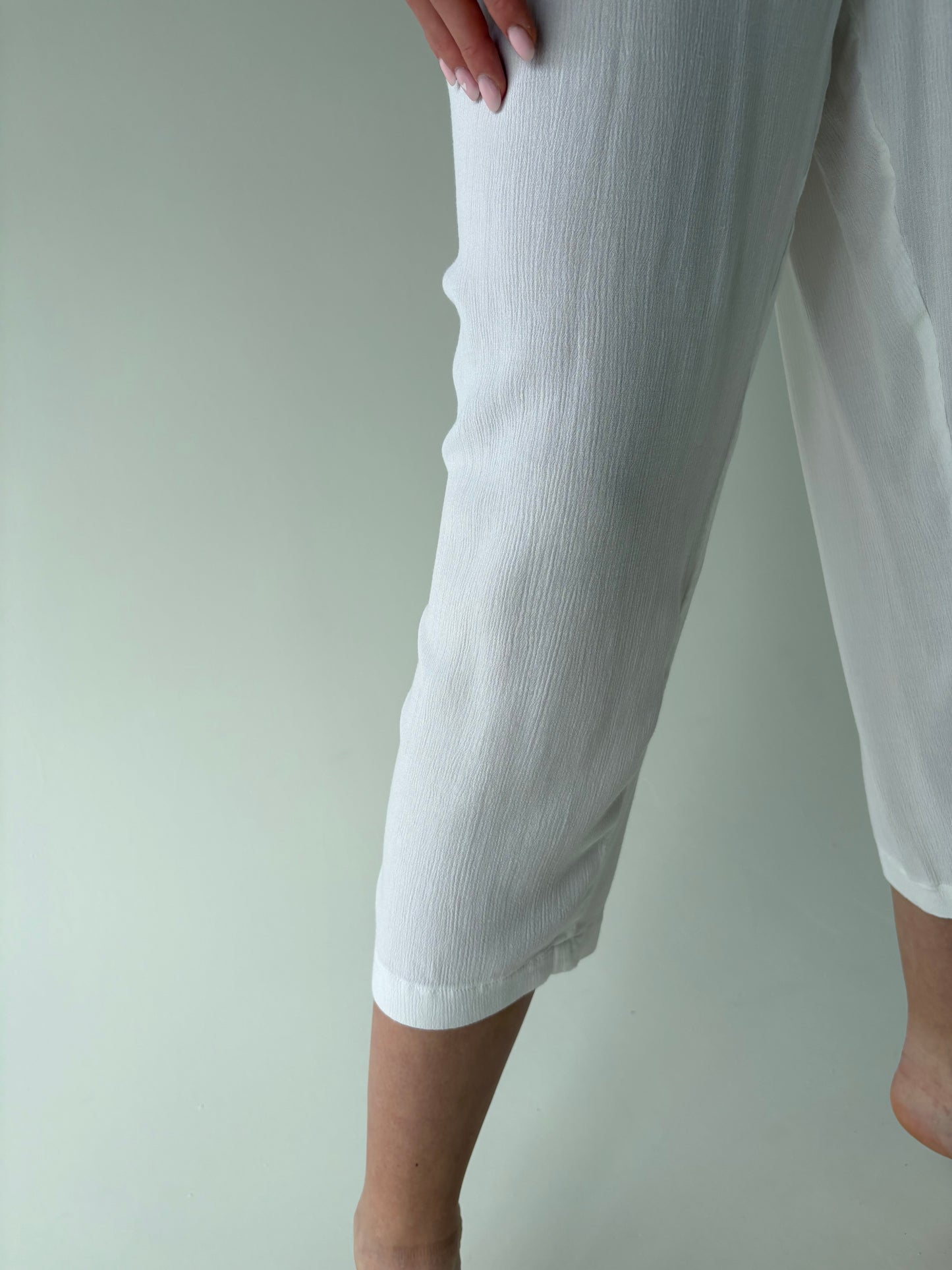 Pantaloni petite super vaporosi plus size