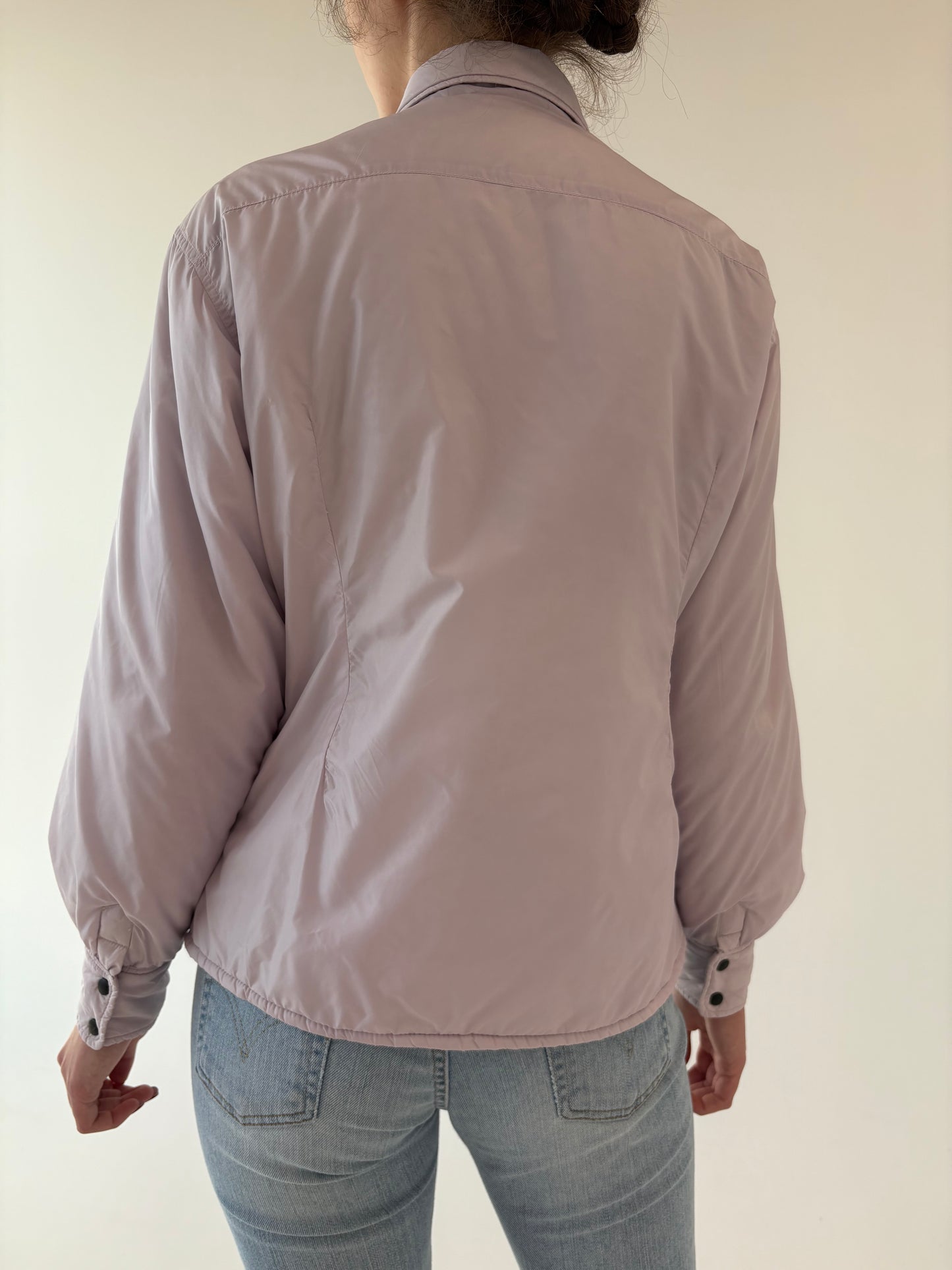 Jacheta de brand luxury Aspesi light lavender