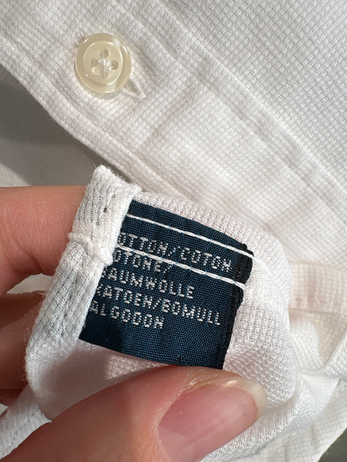 Cămașa Ralph Lauren petite din bumbac gros texturat