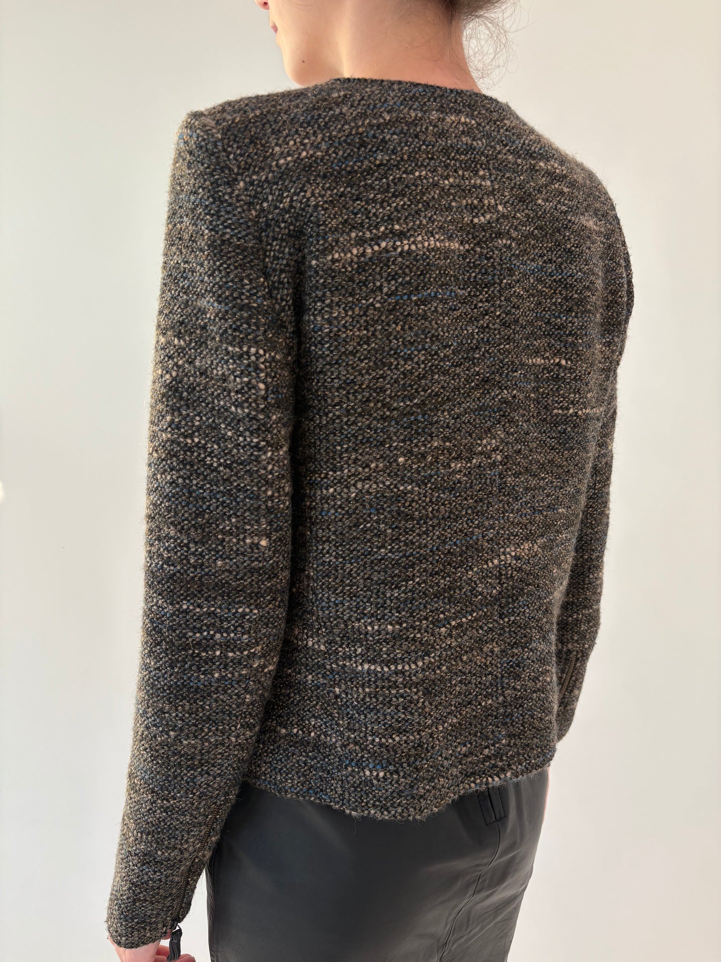Sacou luxury Gérard Darel din tweed excepțional