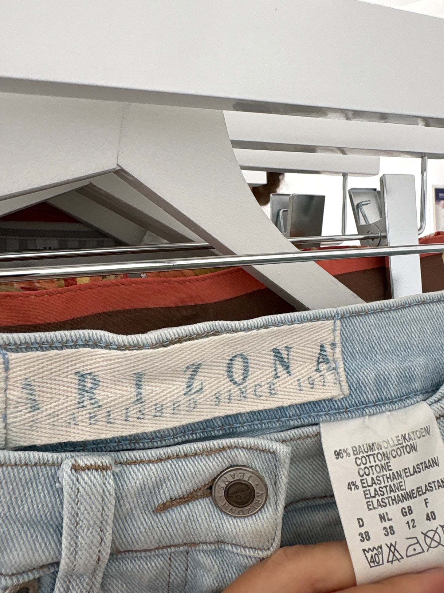 Jeans vintage light wash in croi super actual