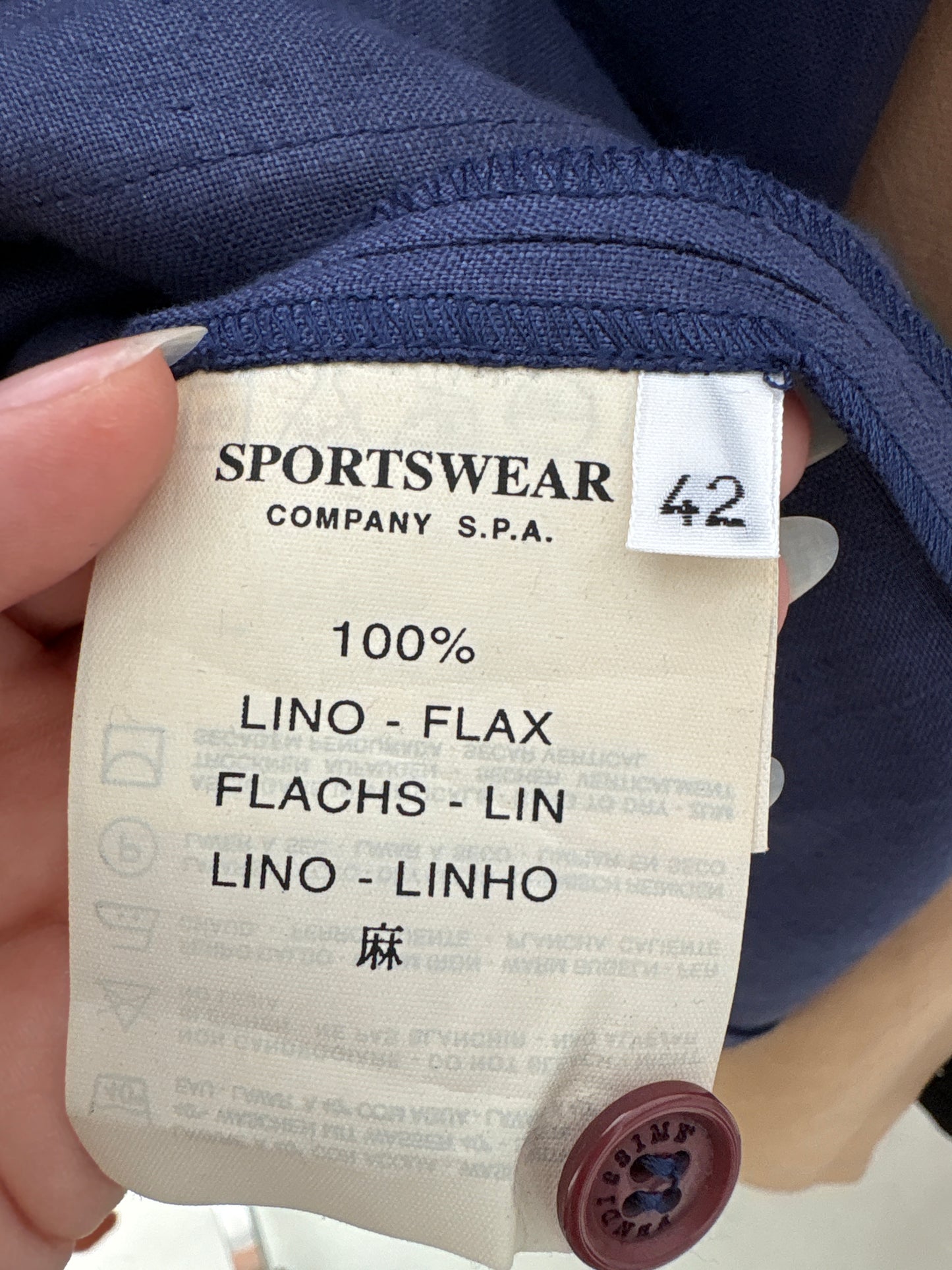 Rochie Fendi nouă cu etichetă jeans blue din in premium vintage anii 90 de arhivă / colecție